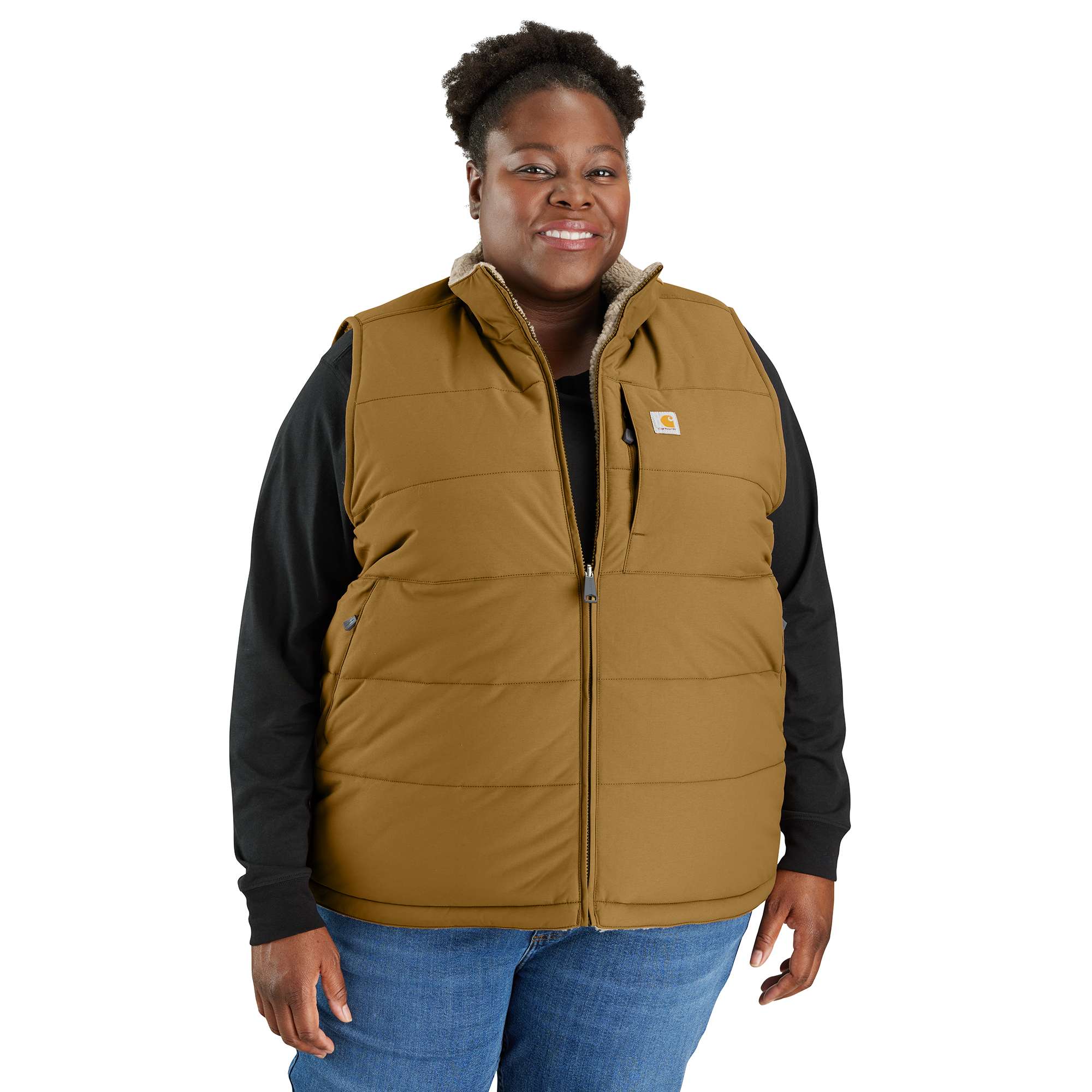 Women's Montana Puffer Vest - Insulated - Reversible