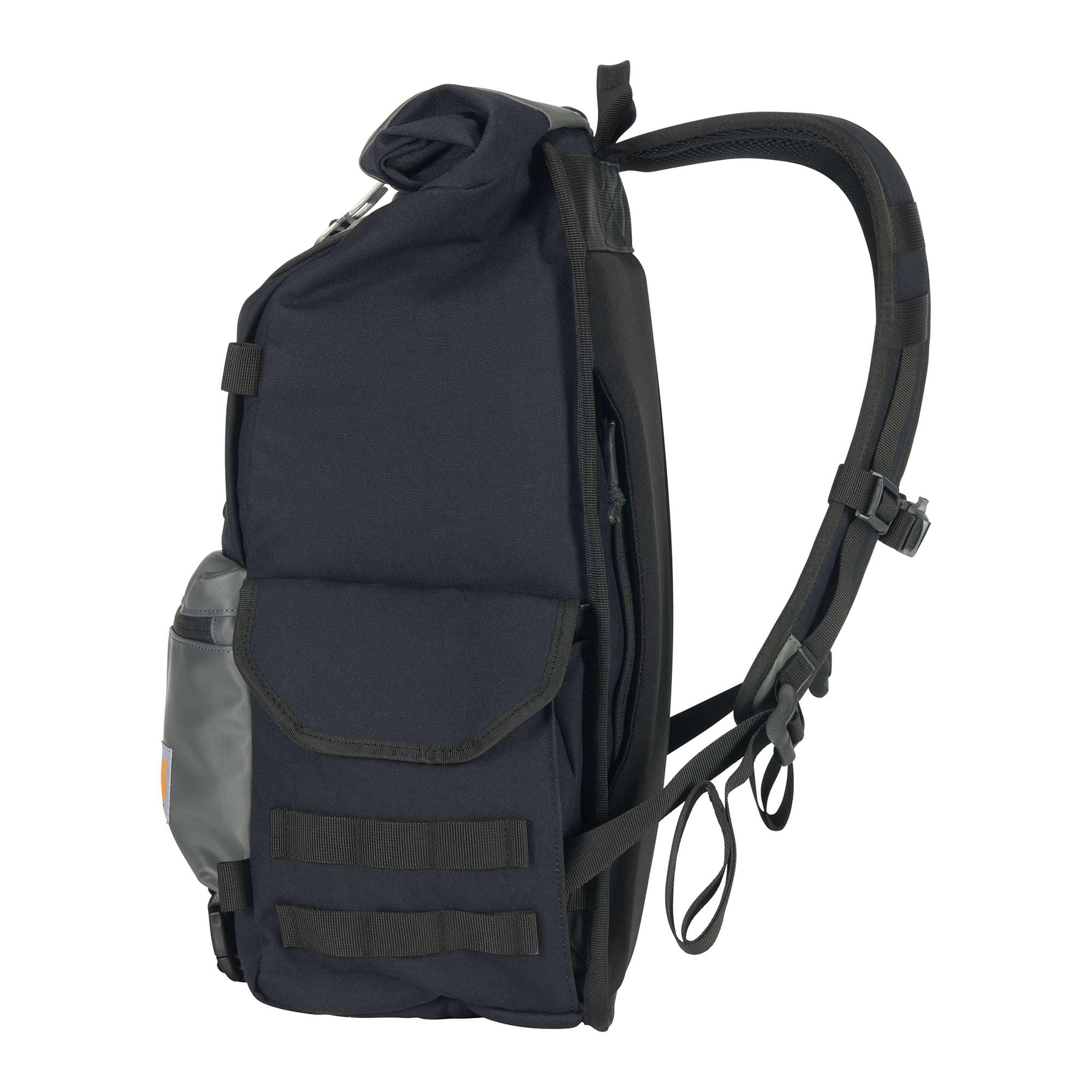40L Nylon Roll-Top Backpack