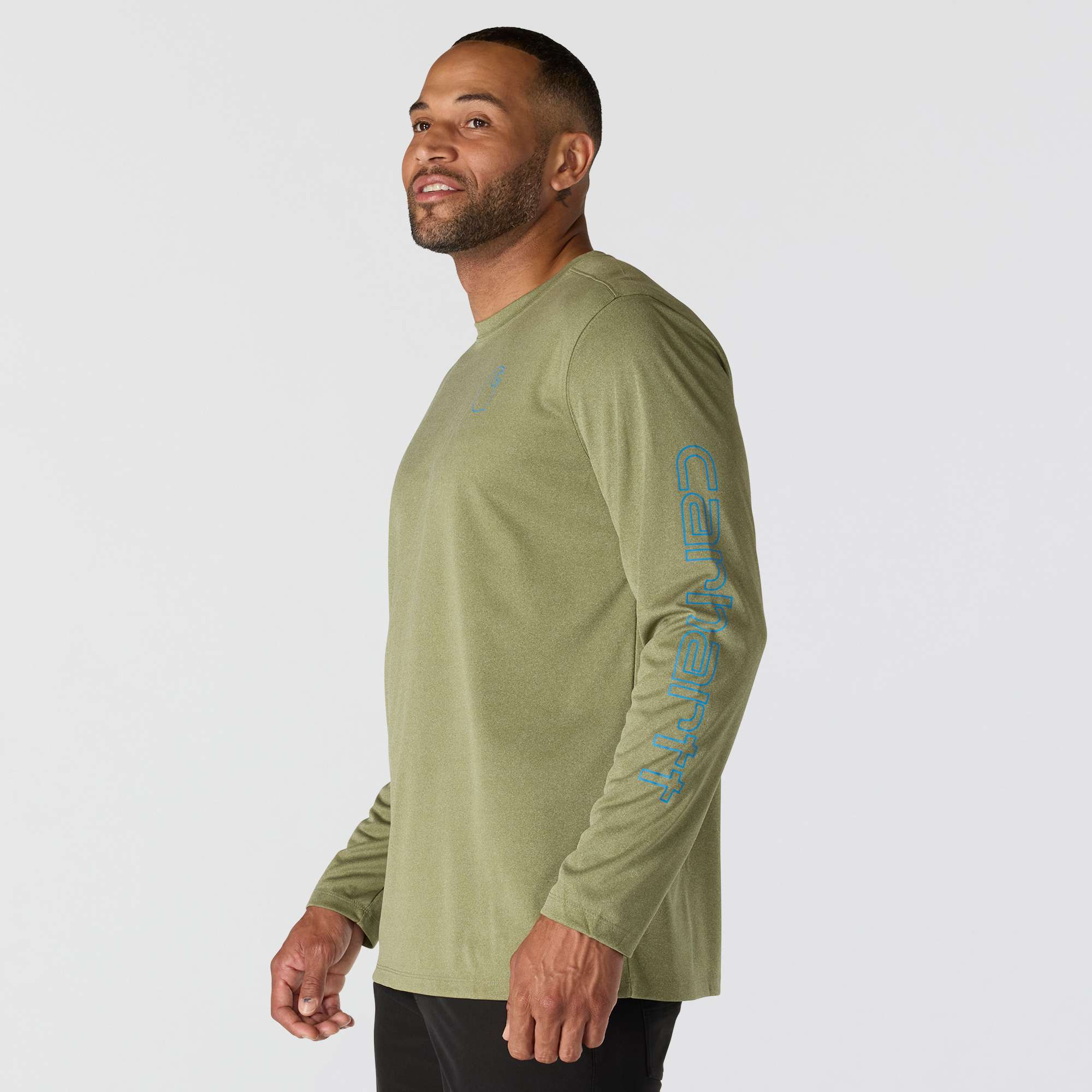 Force Sun Defender™ Lightweight Long-Sleeve Logo Graphic T-Shirt