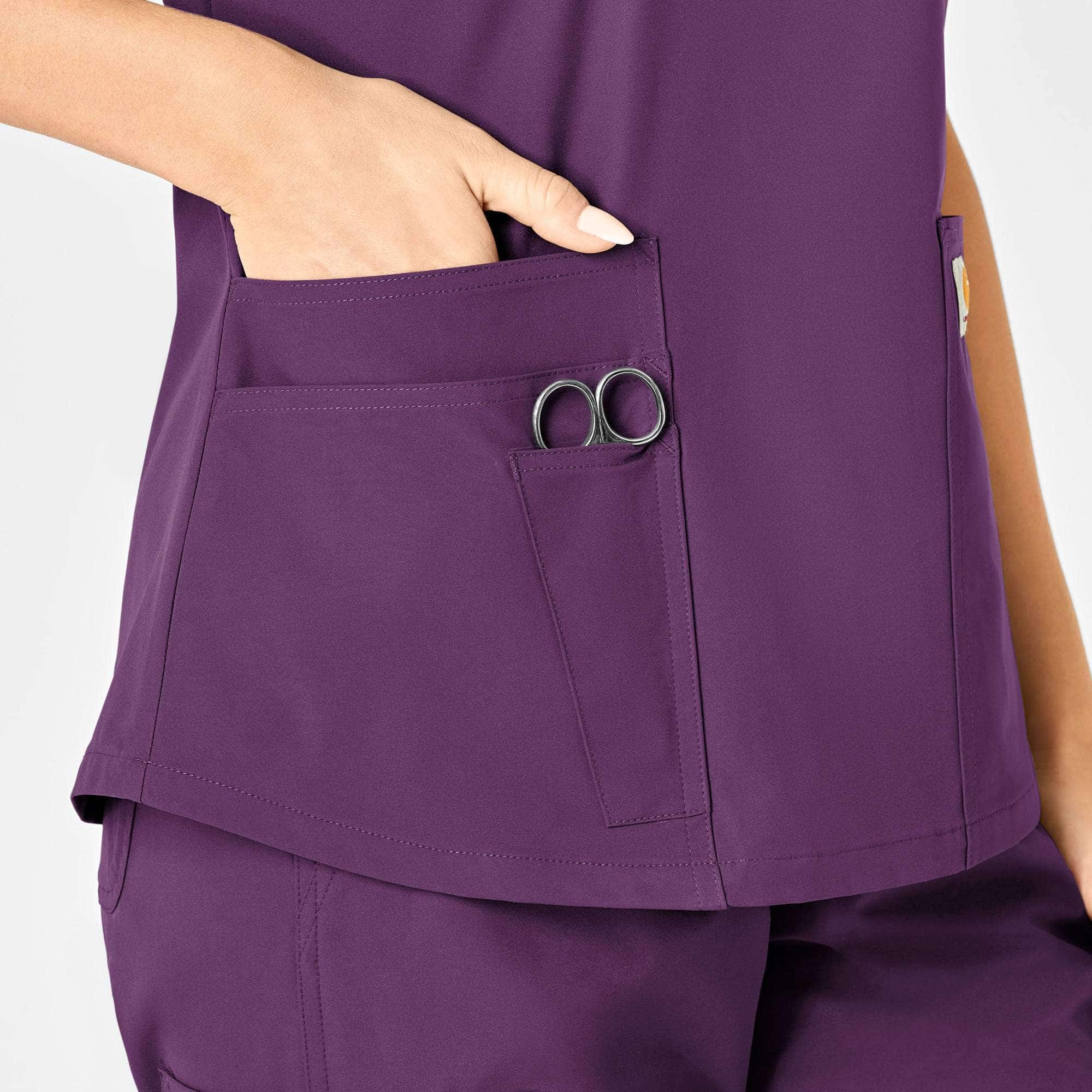 Women's Force Essentials V-Neck Scrub Top