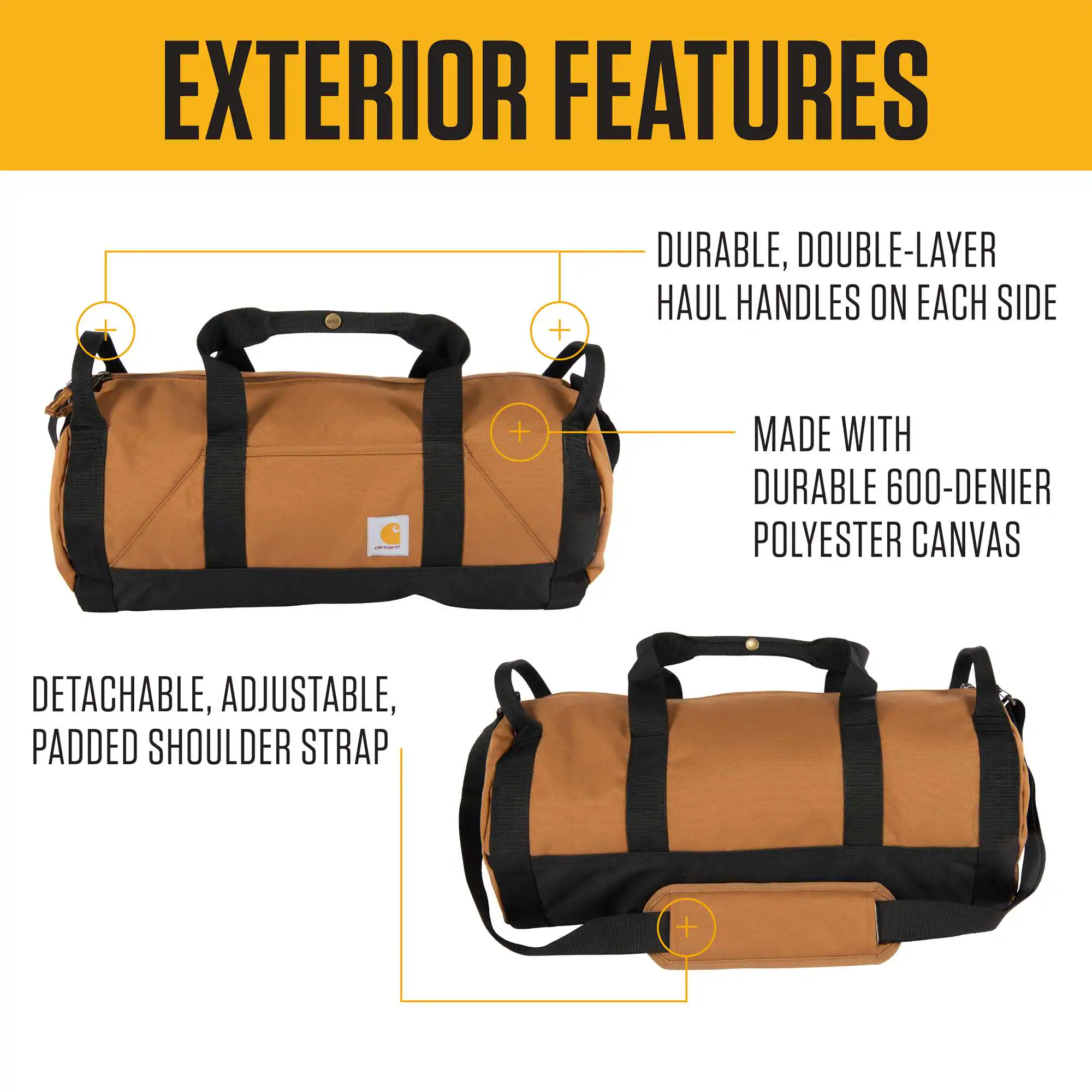 25L Classic Round Duffel