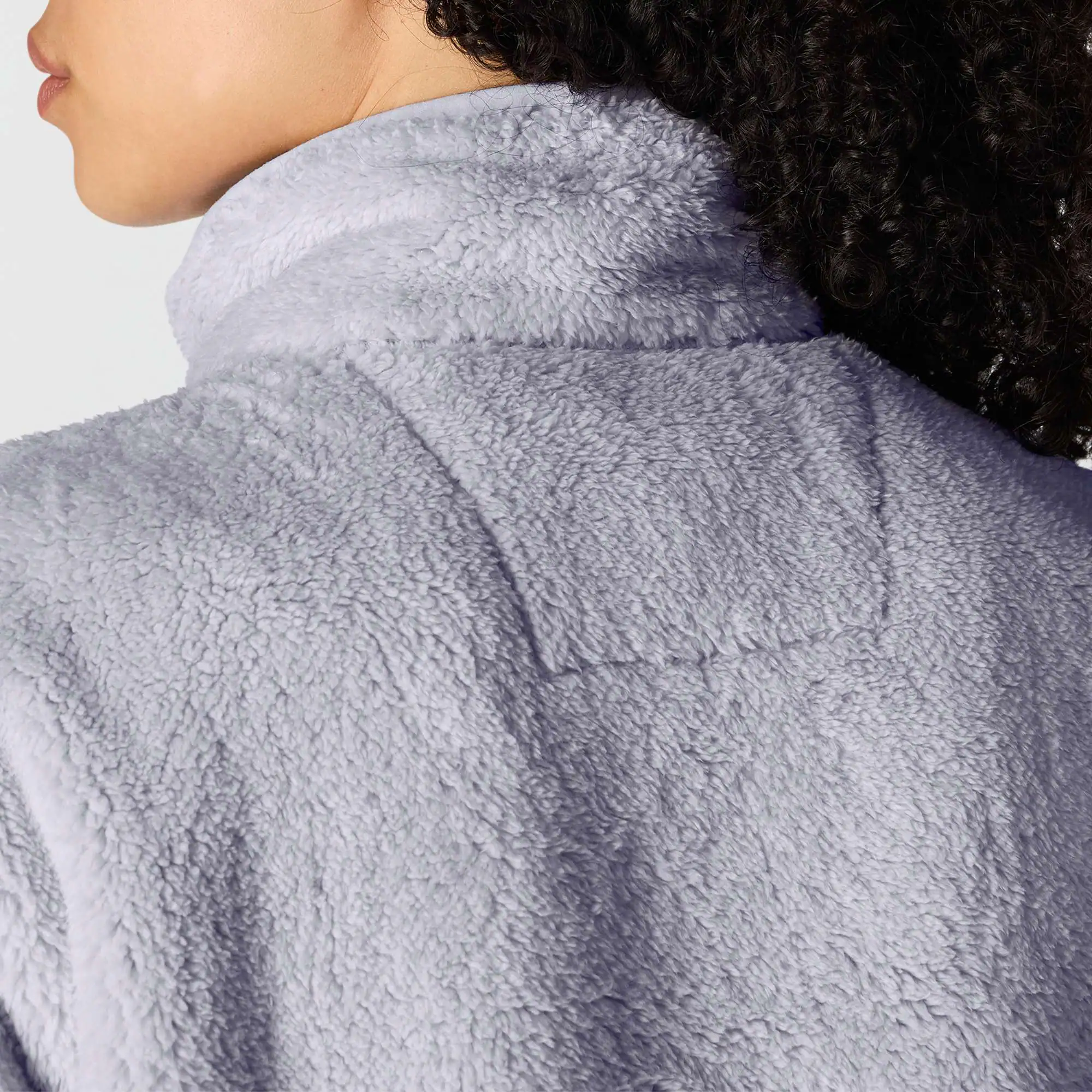 Women's Loose Fit Fleece Pullover - 3 Warmest Rating