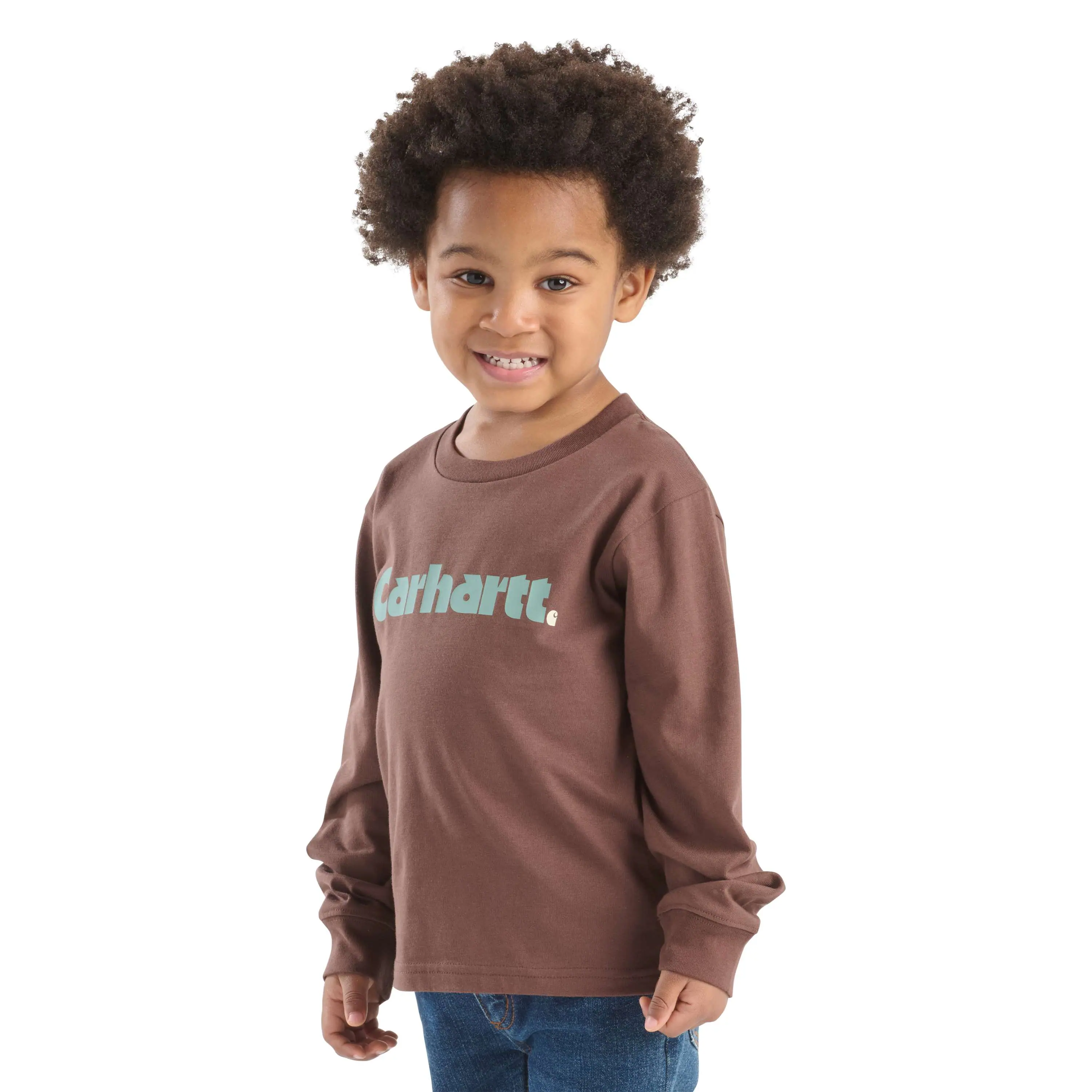 Boys' Long Sleeve Logo T-Shirt (Toddler/Child/Youth)