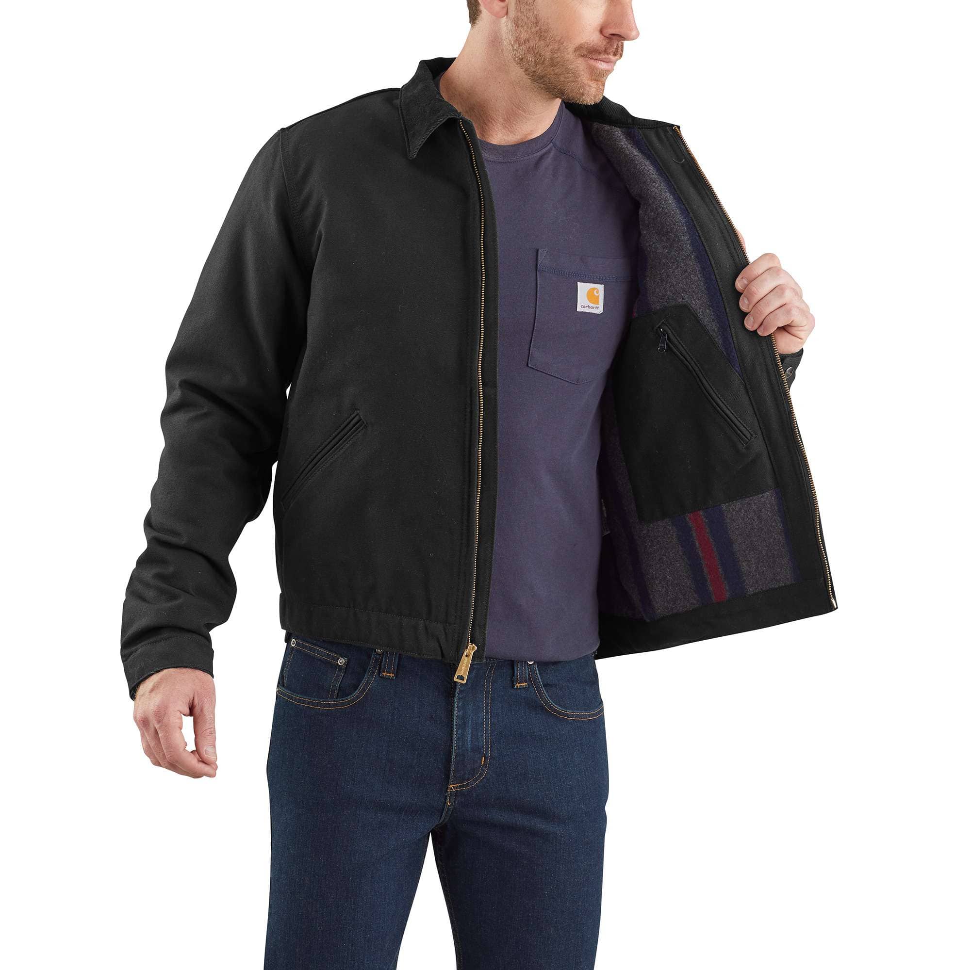 Men's Blanket-Lined Detroit Jacket - Relaxed Fit - Duck - 1 Warm Rating