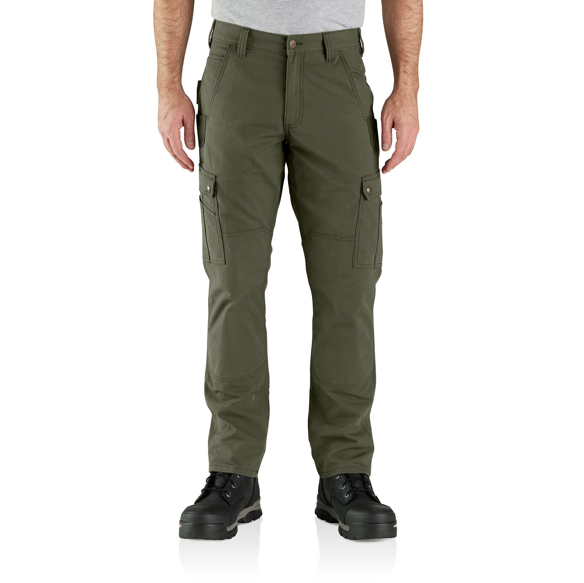 Relaxed Straight Ripstop Double-Front Cargo Pant