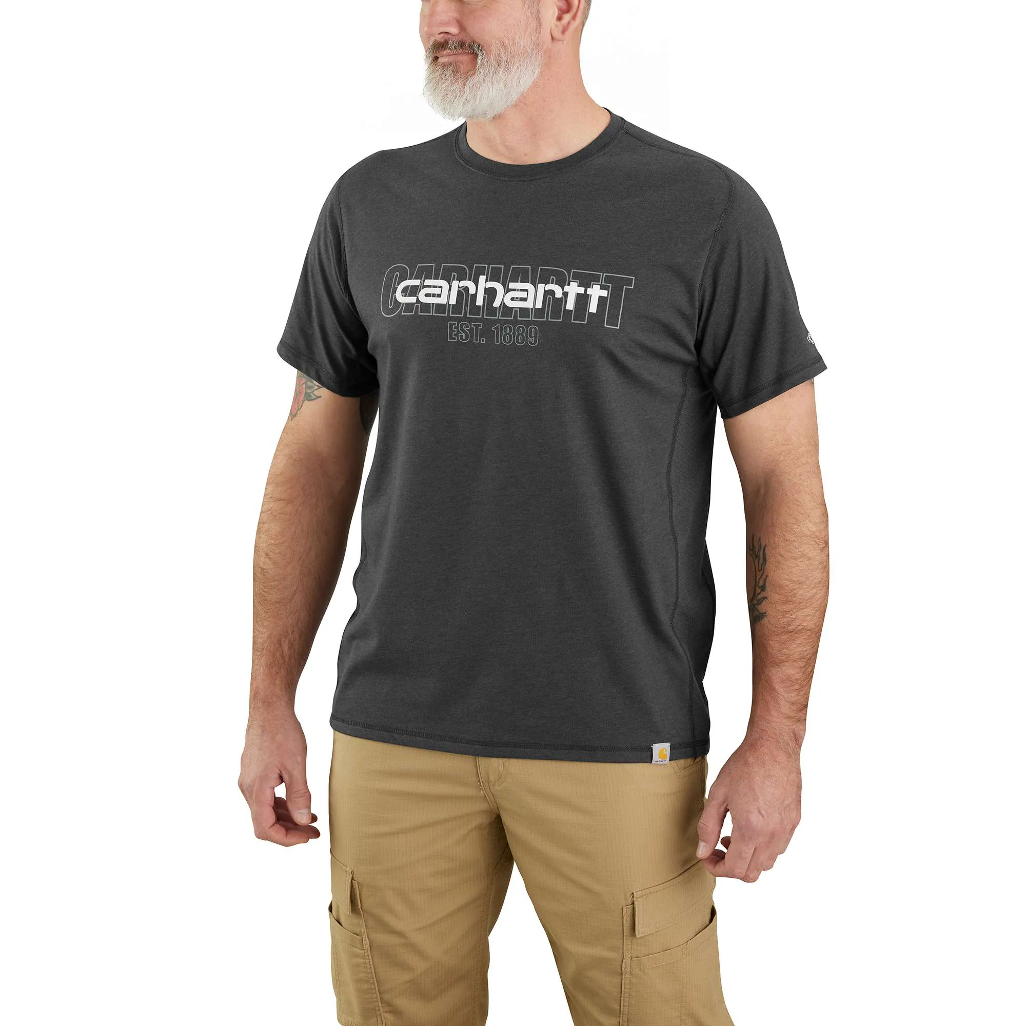 Carhartt Force® Relaxed Fit Short-Sleeve Logo Graphic T-Shirt