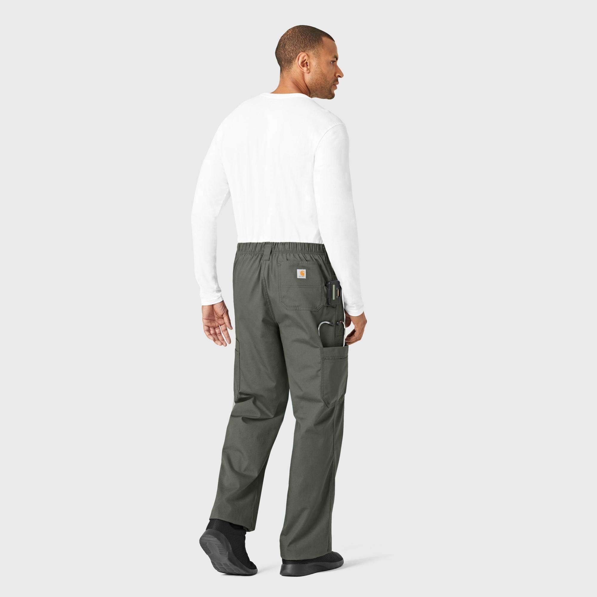 Ripstop Boot Cut 8-Pocket Cargo Scrub Pant