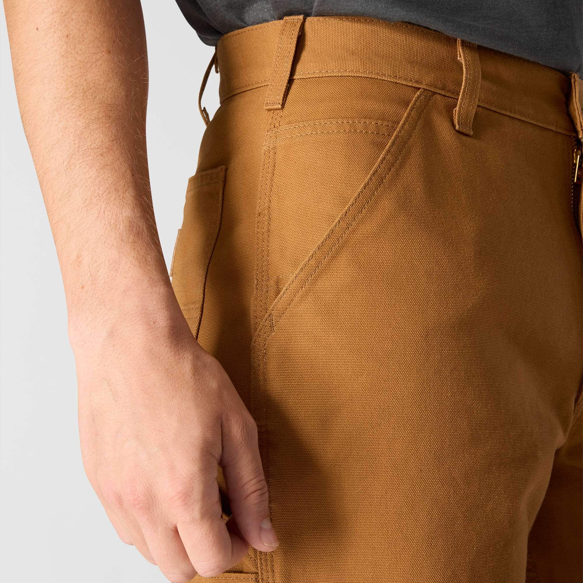 Loose Straight Washed Duck Dungaree