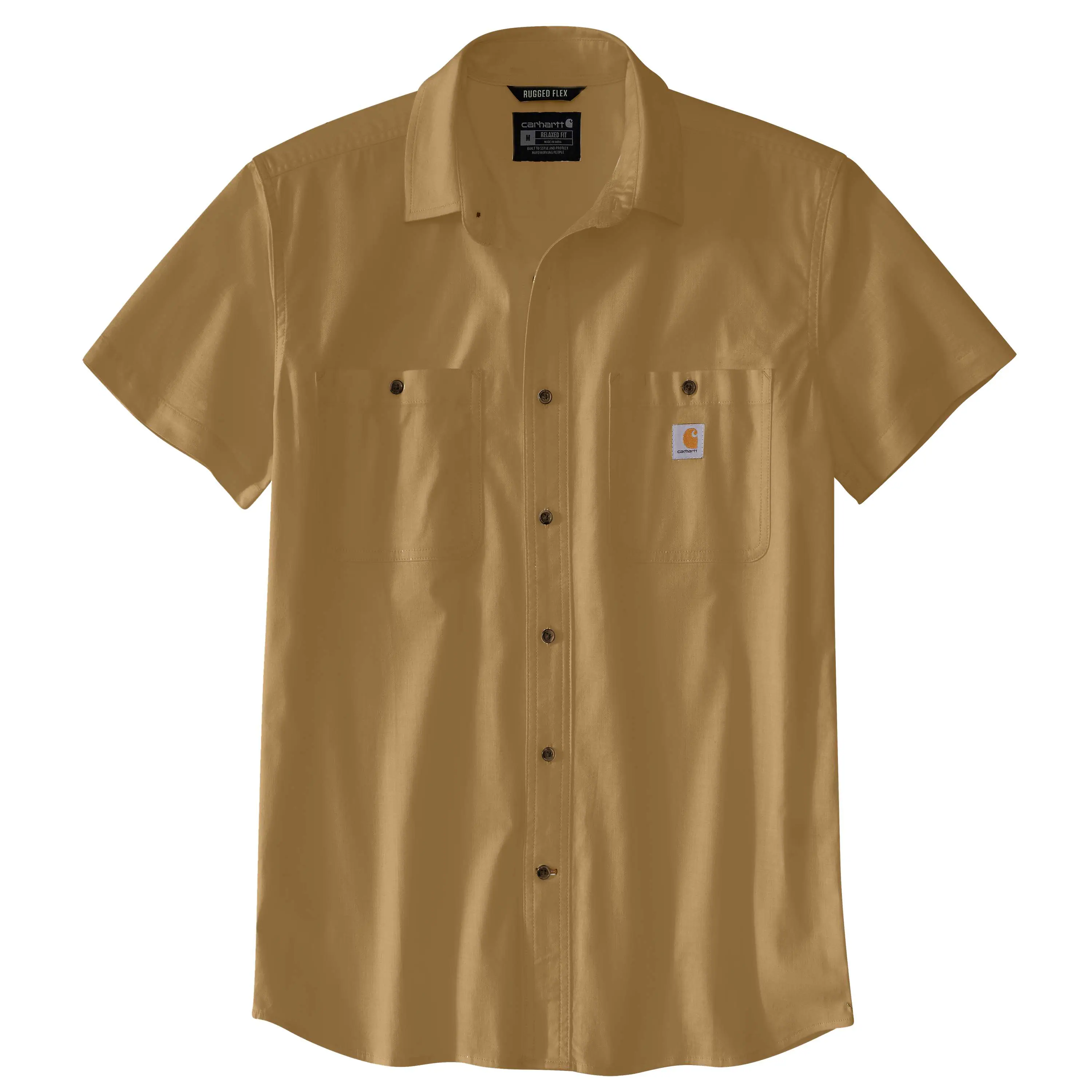 Rugged Flex® Relaxed Fit Lightweight Short-Sleeve Plaid Shirt