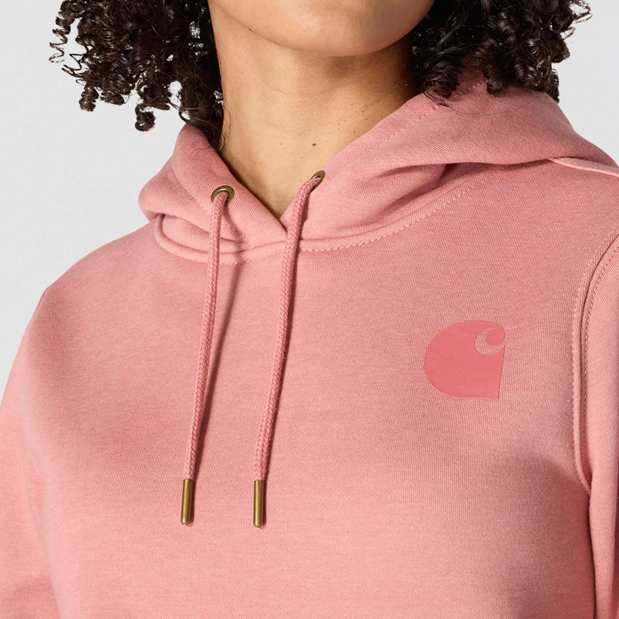 Women's Relaxed Fit Midweight Logo Sleeve Graphic Hoodie