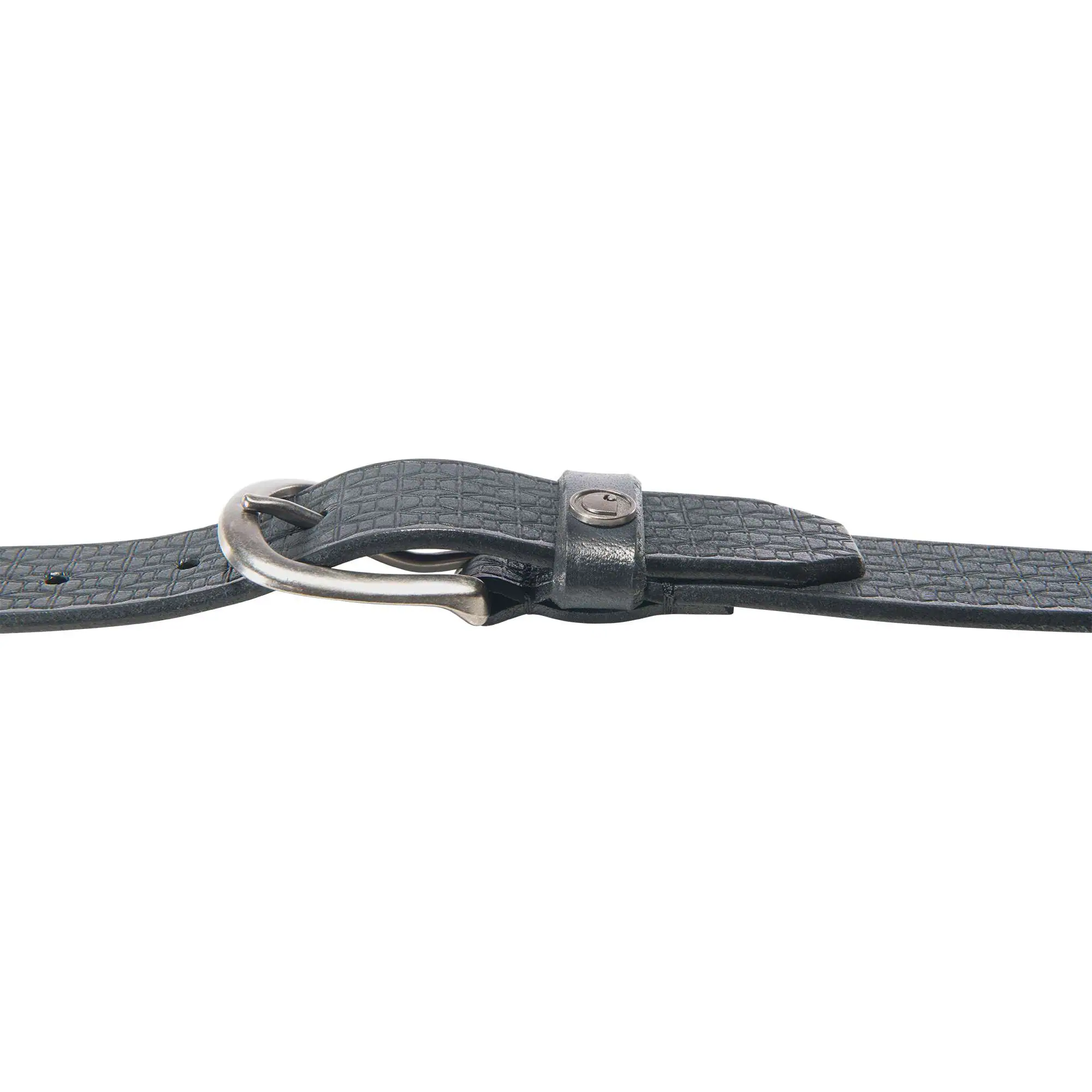 Women's Saddle Leather Basketweave Belt