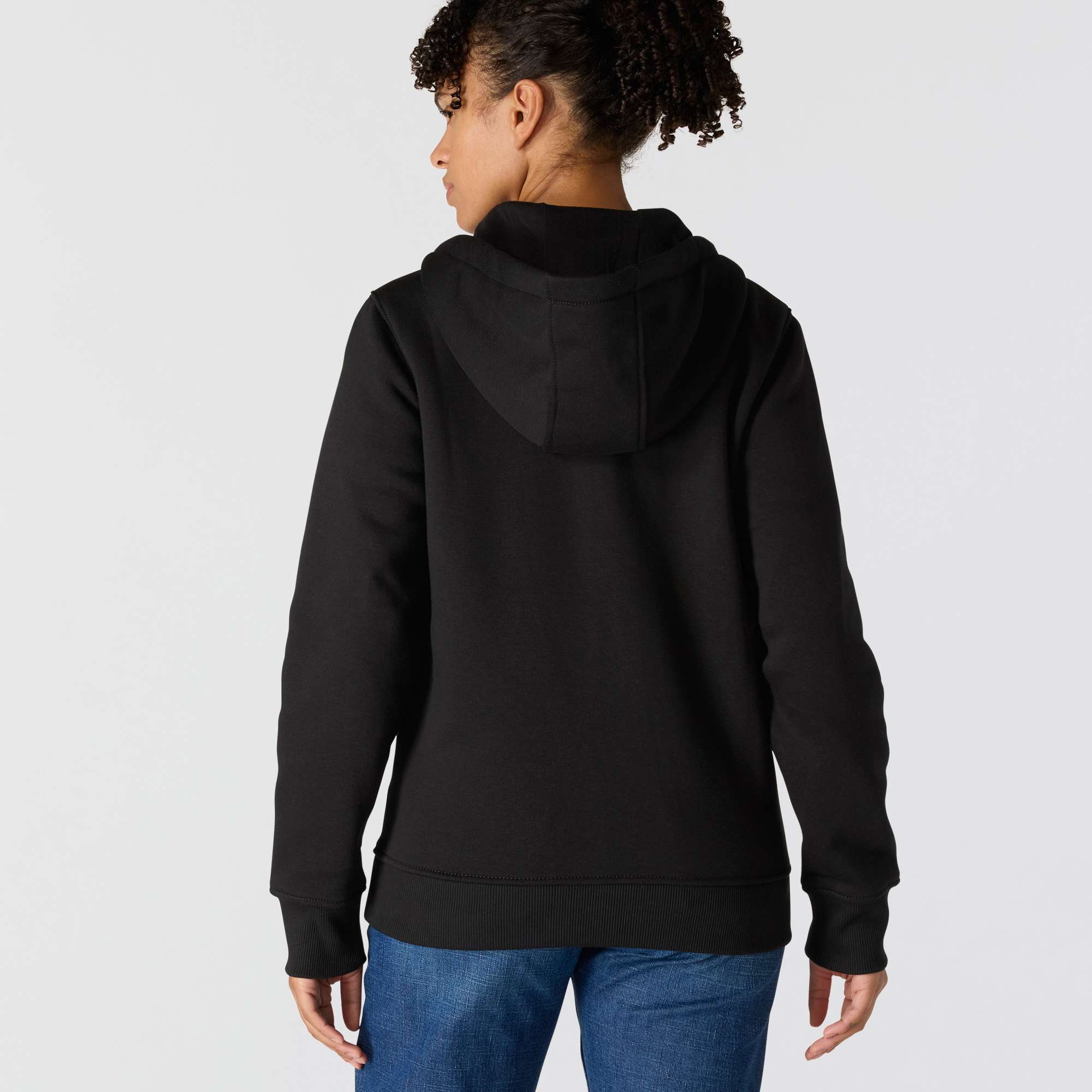 Women's Relaxed Fit Midweight Full-Zip Sweatshirt