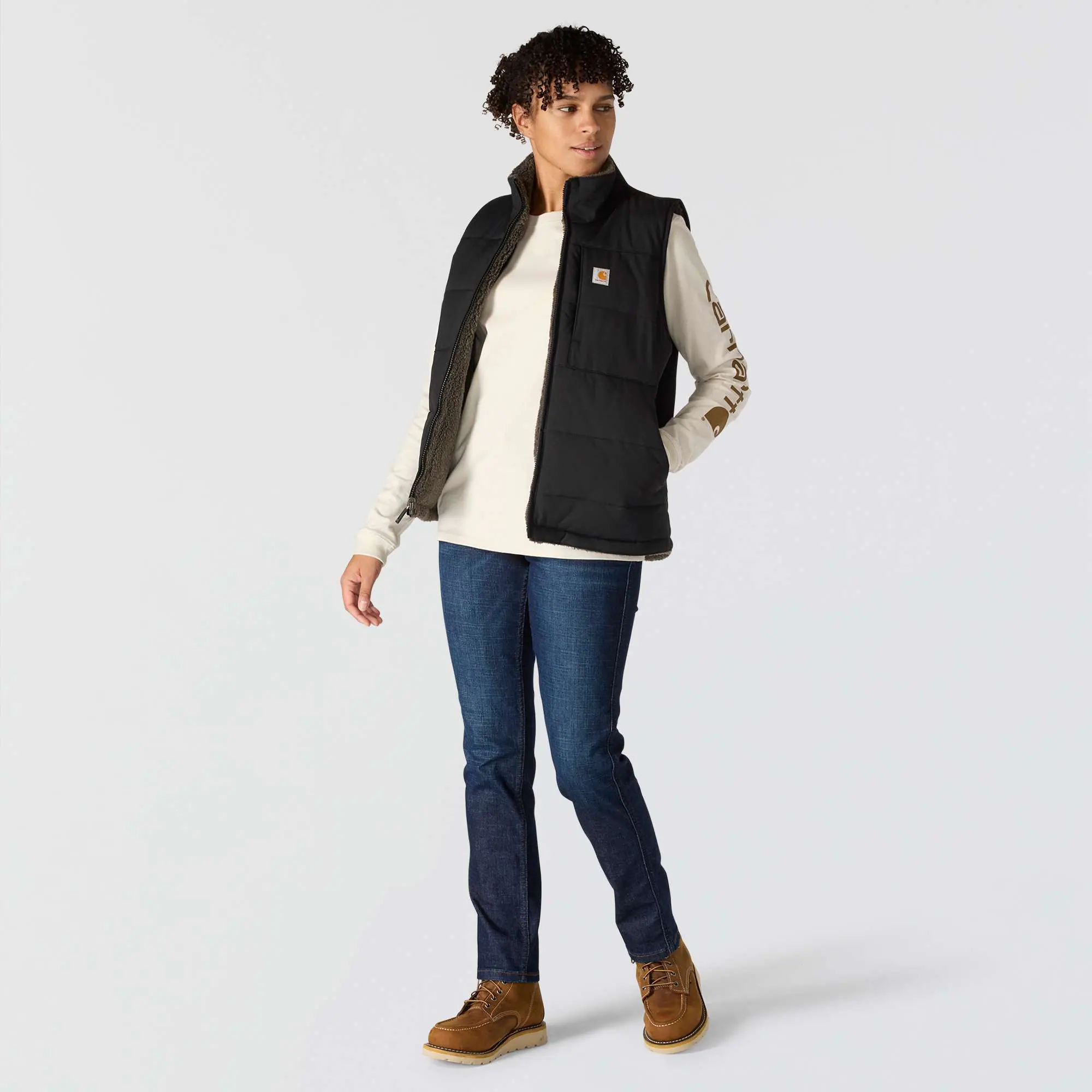 Women's Montana Puffer Vest - Insulated - Reversible