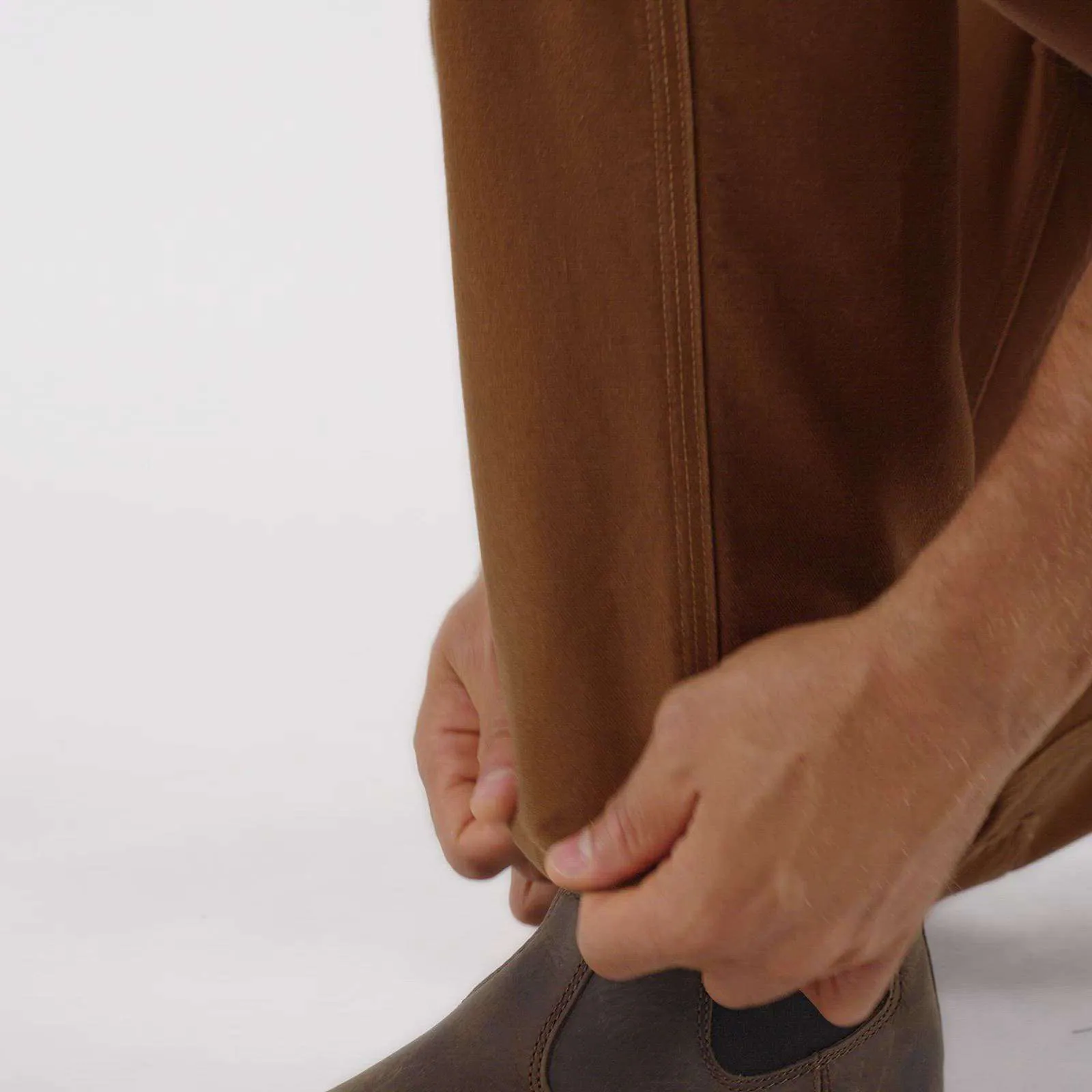 Crafted Series Loose Straight Duck Double-Front Dungaree