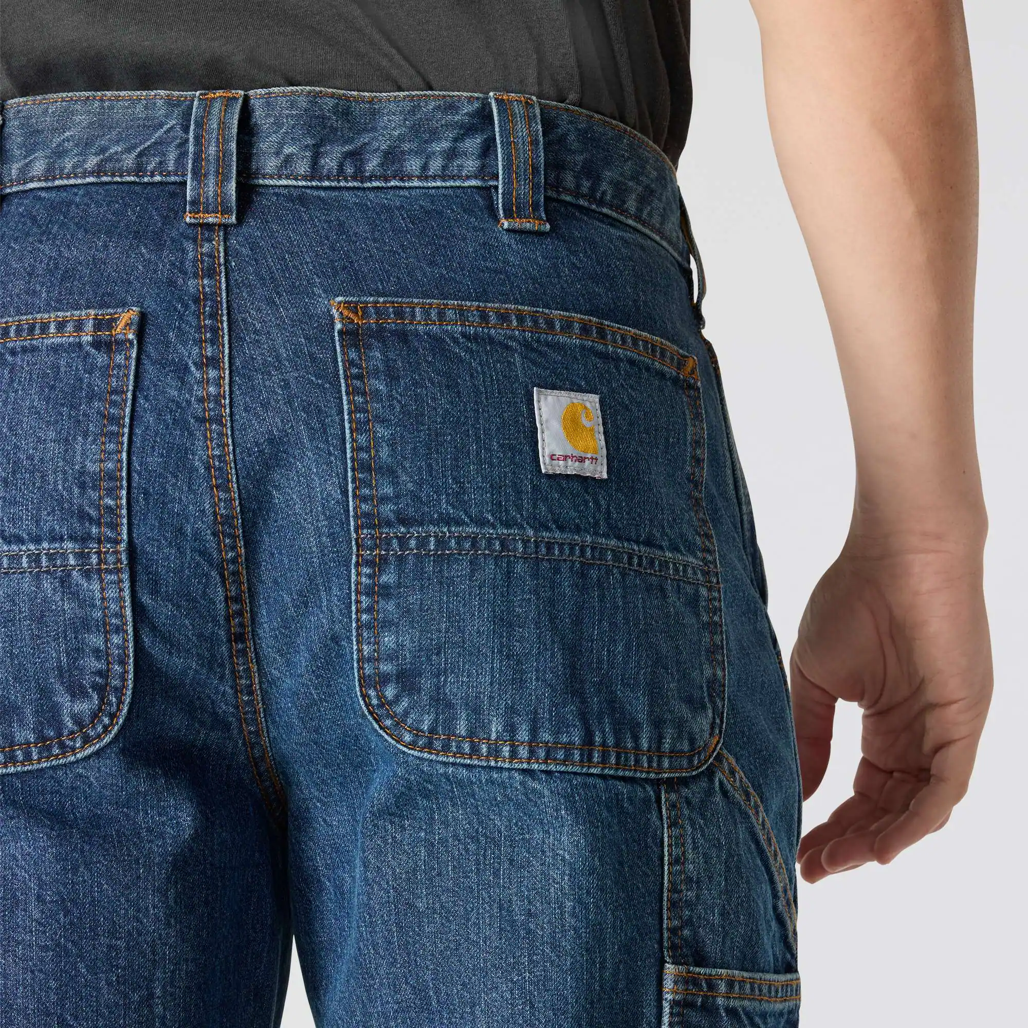 Loose Straight Denim Dungaree