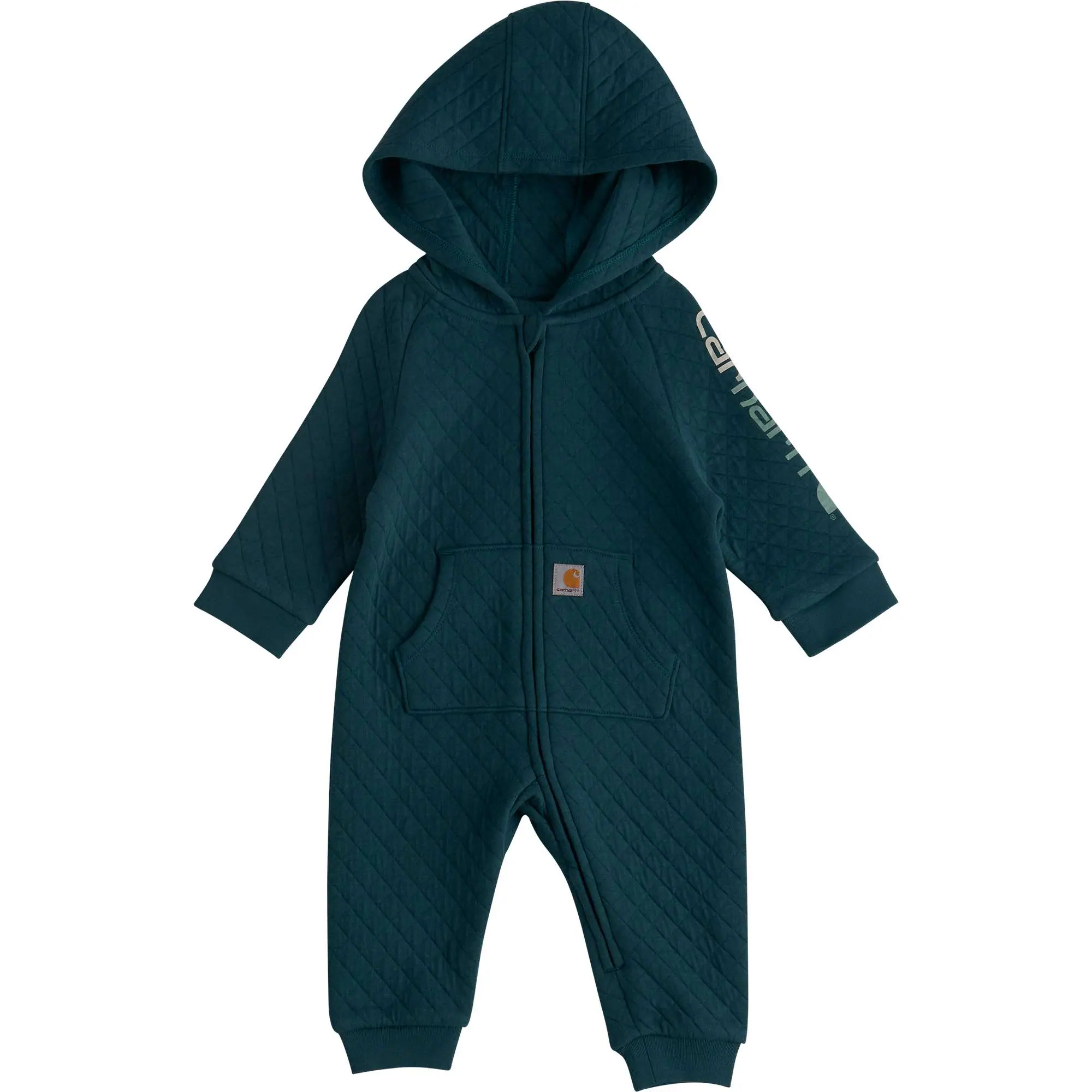 Kids' Long Sleeve Quilted Zip-Front Coverall (Baby)
