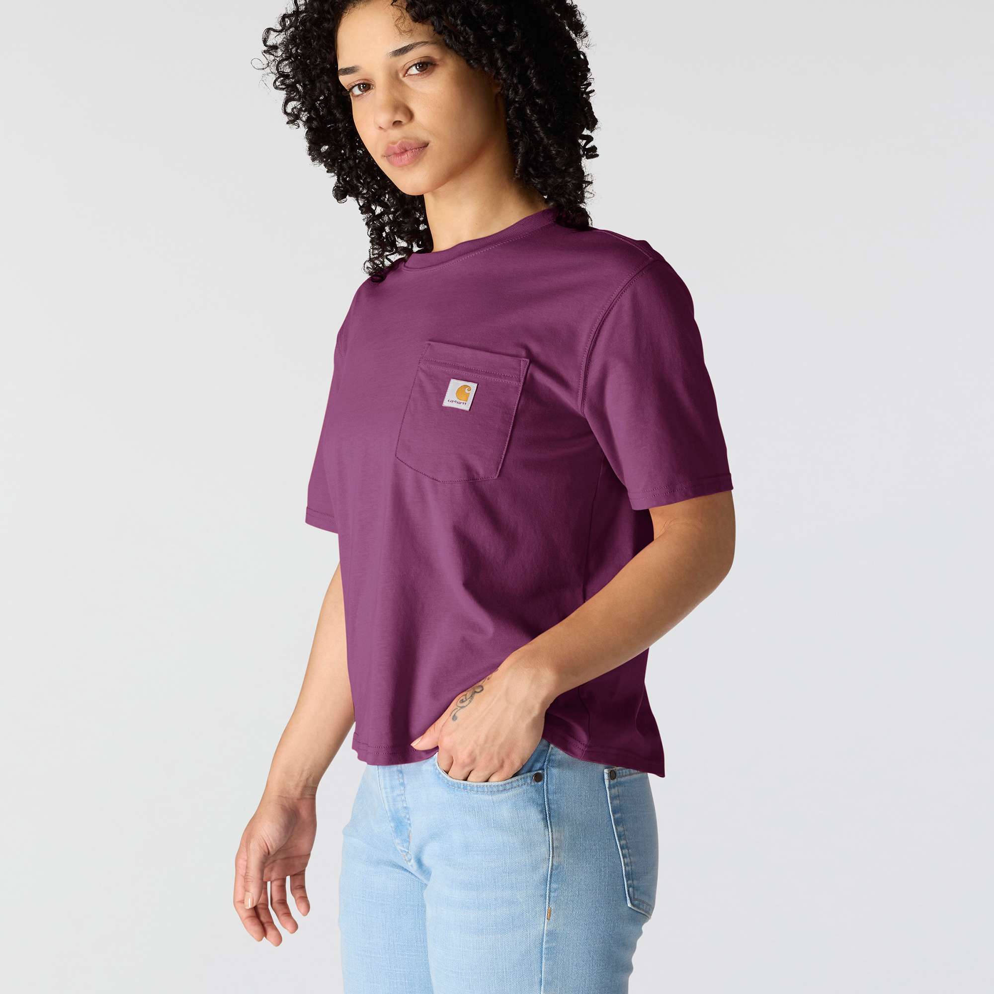 Women's TENCEL™ Fiber Series Loose Fit Short-Sleeve Crewneck T-Shirt