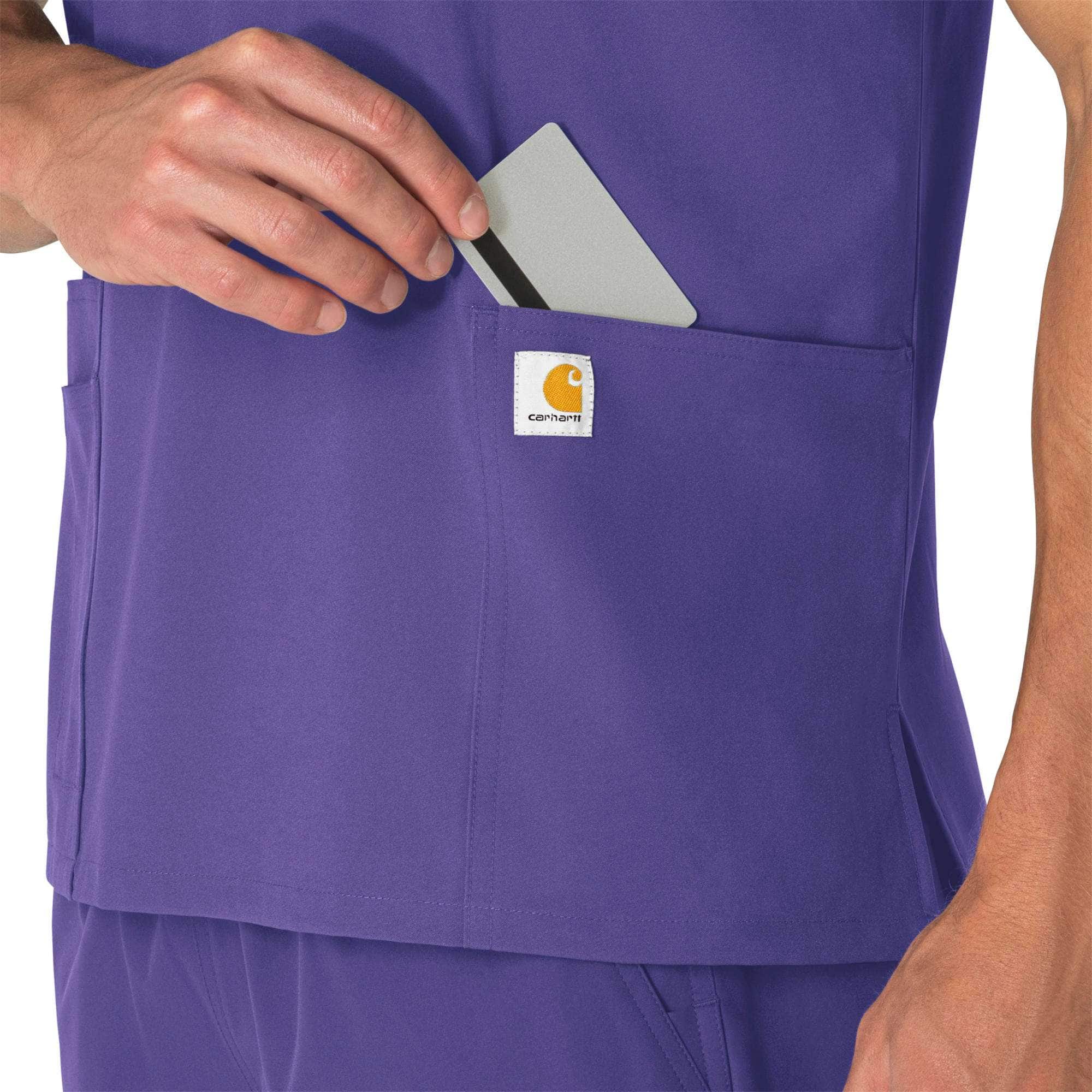 Unisex Force Essentials V-Neck 6-Pocket Scrub Top