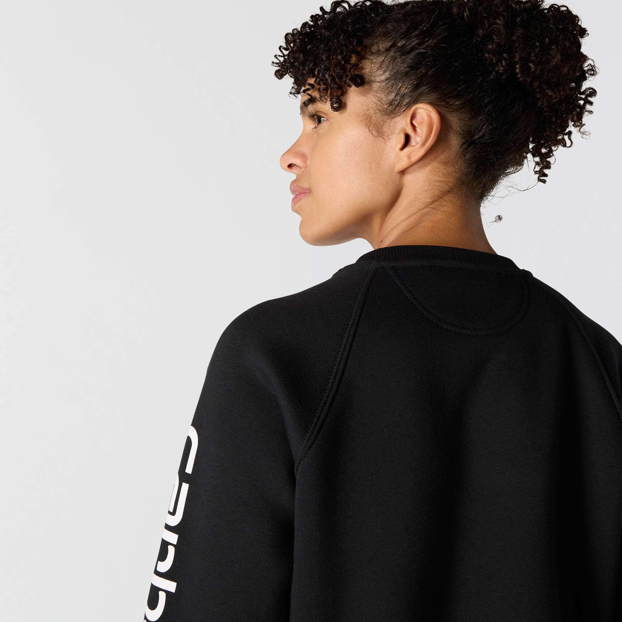 Women's Relaxed Fit Midweight Graphic Crewneck Sweatshirt