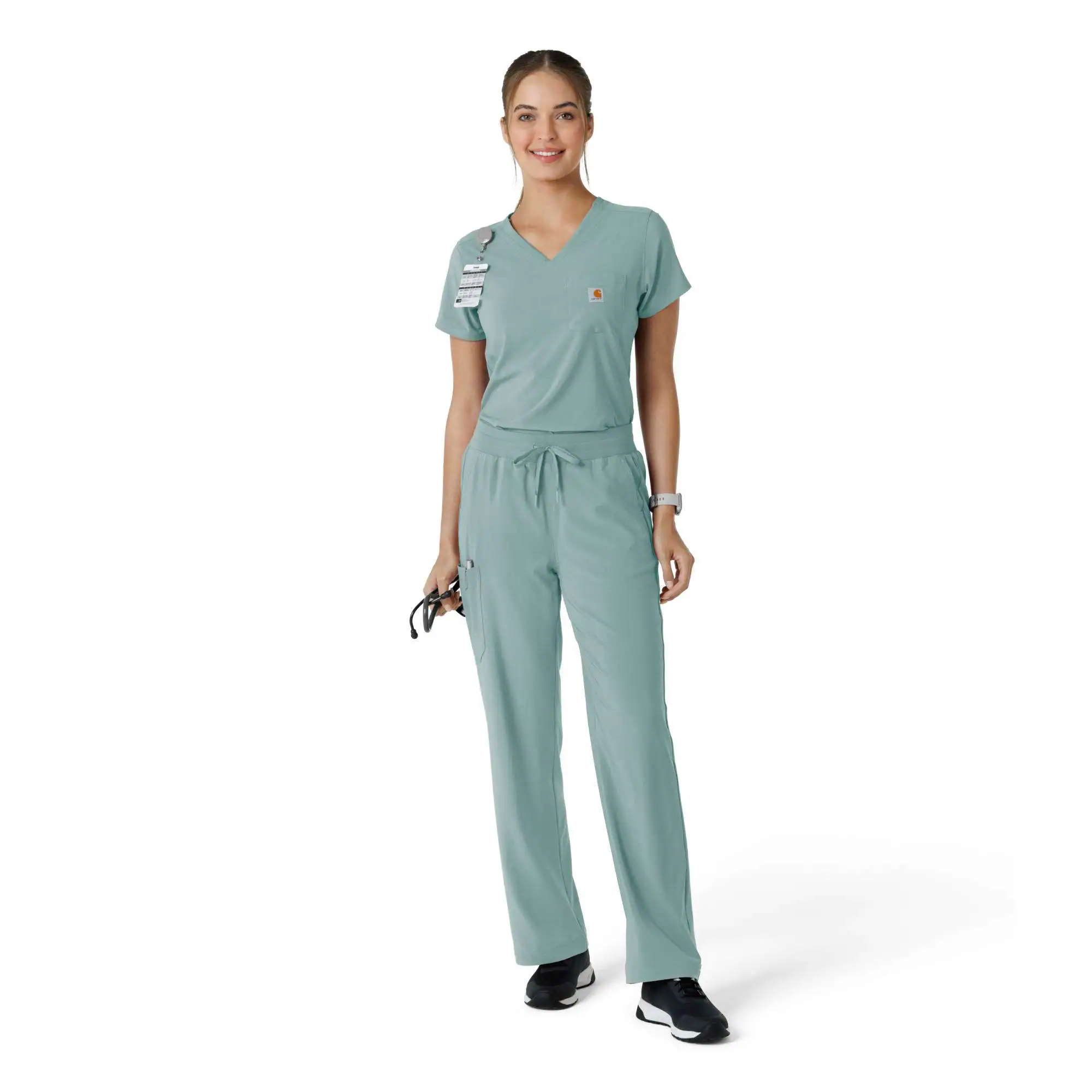 Women's Force Cross-Flex  Tuck-In Scrub Top