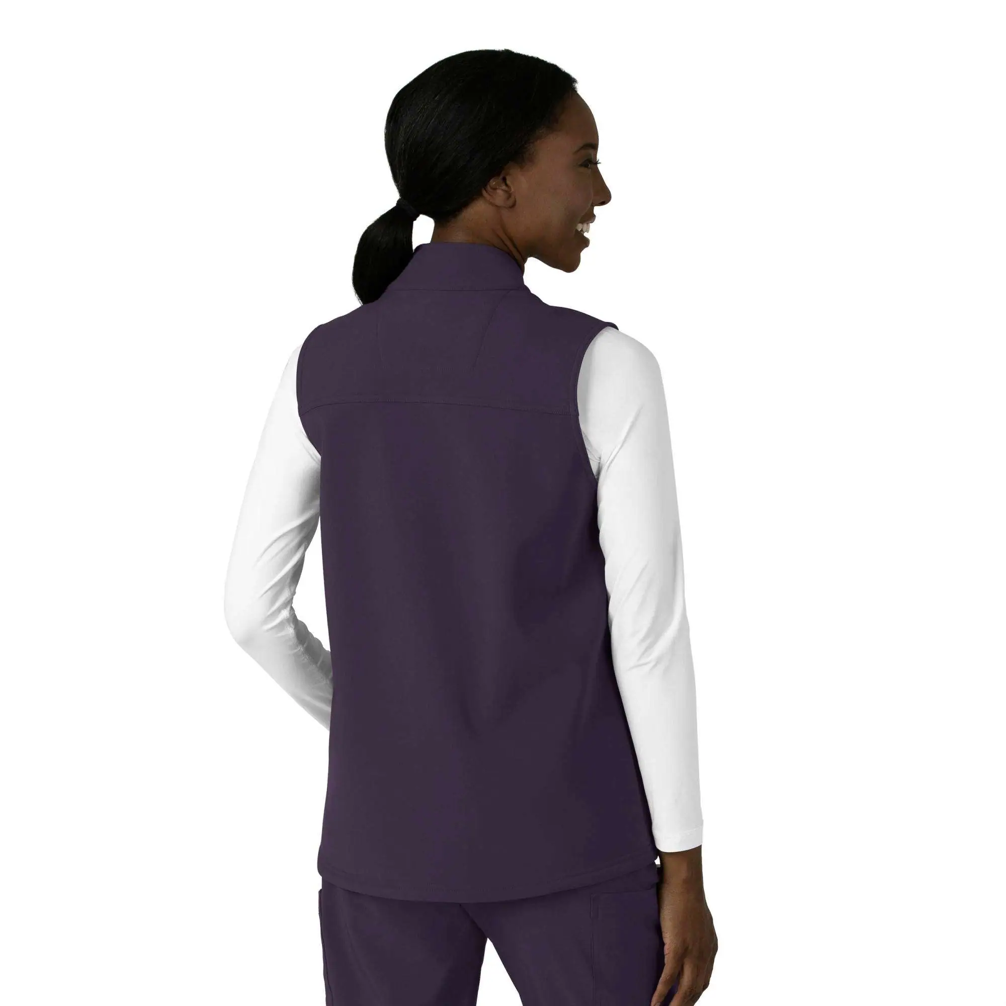 Women's Rugged Flex® Bonded Fleece Scrub Vest