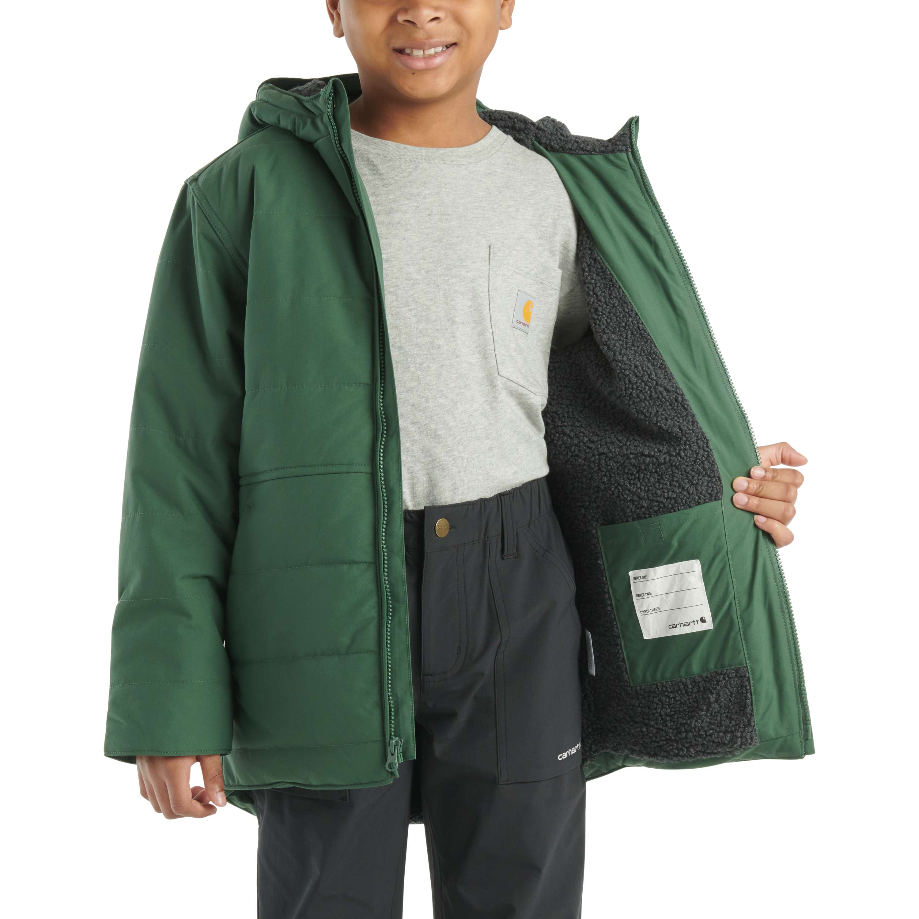 Boys' Montana Insulated Hooded Jacket (Child/Youth)