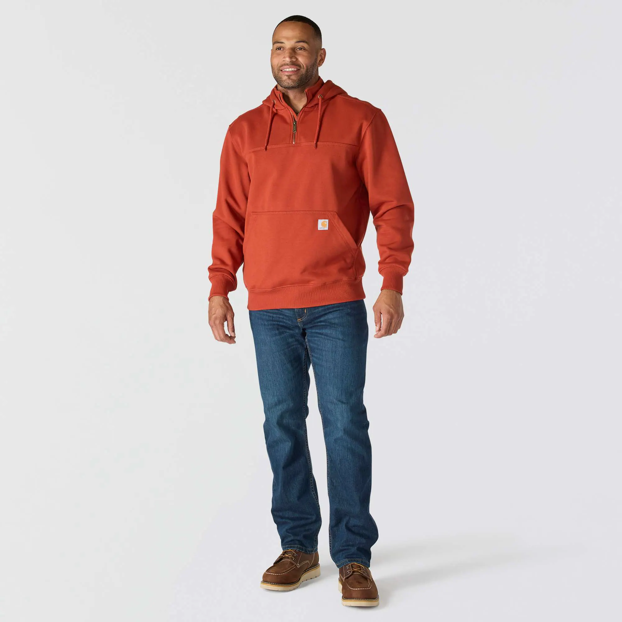 Rain Defender® Loose Fit Heavyweight Quarter-Zip Hoodie