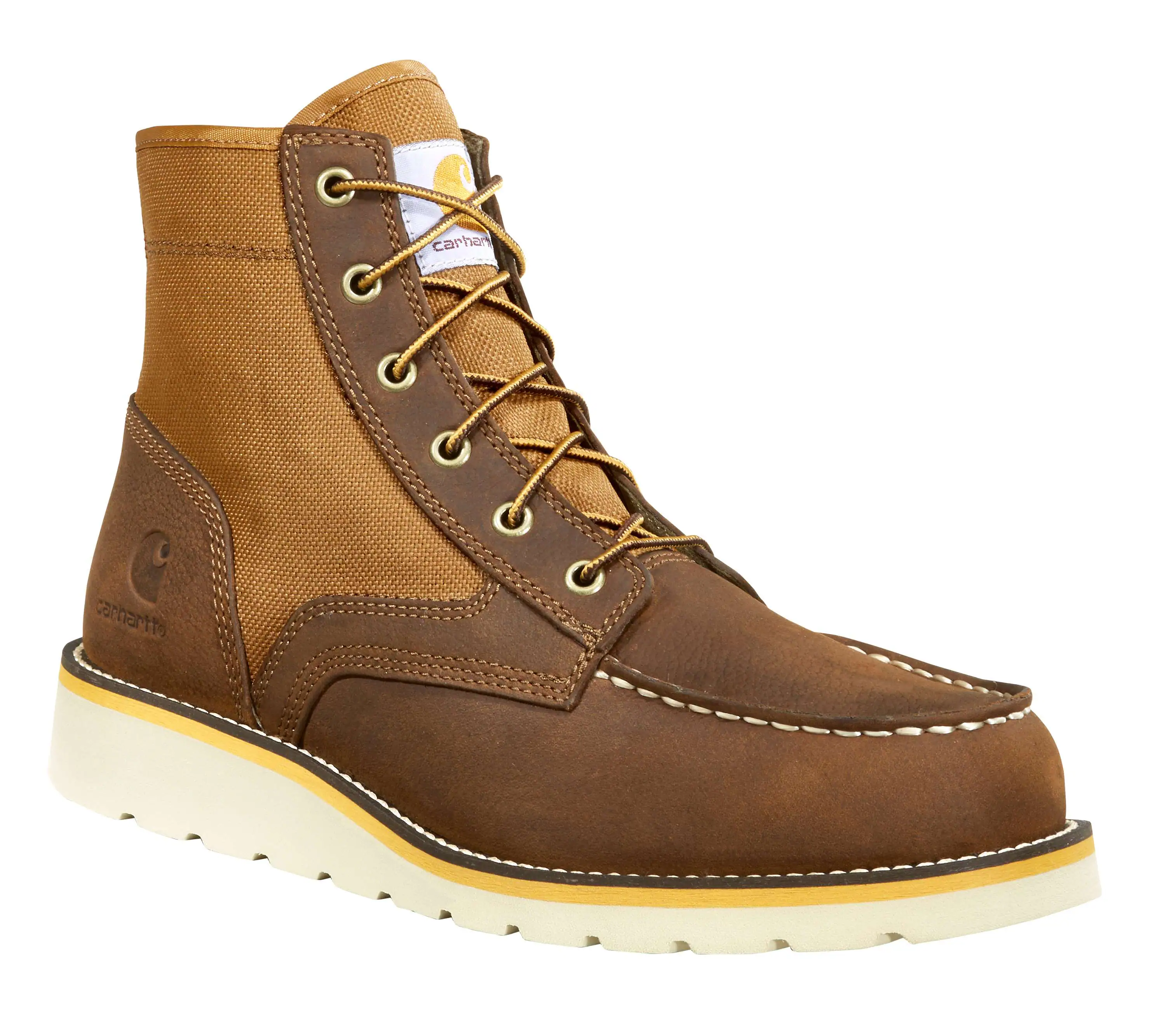 6" Moc Toe Wedge Boot