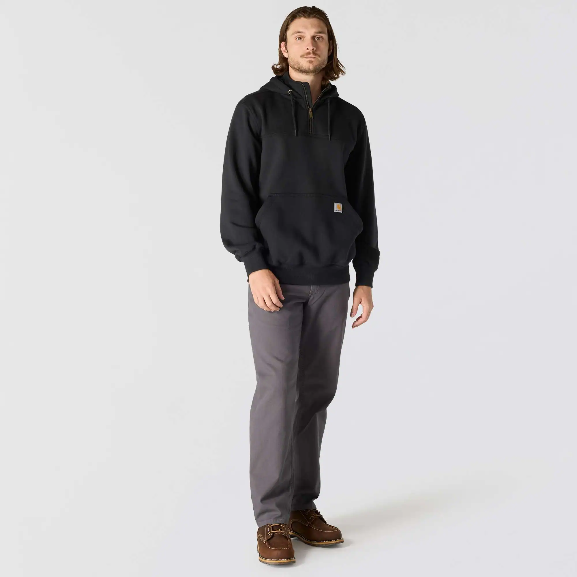 Rain Defender® Loose Fit Heavyweight Quarter-Zip Hoodie