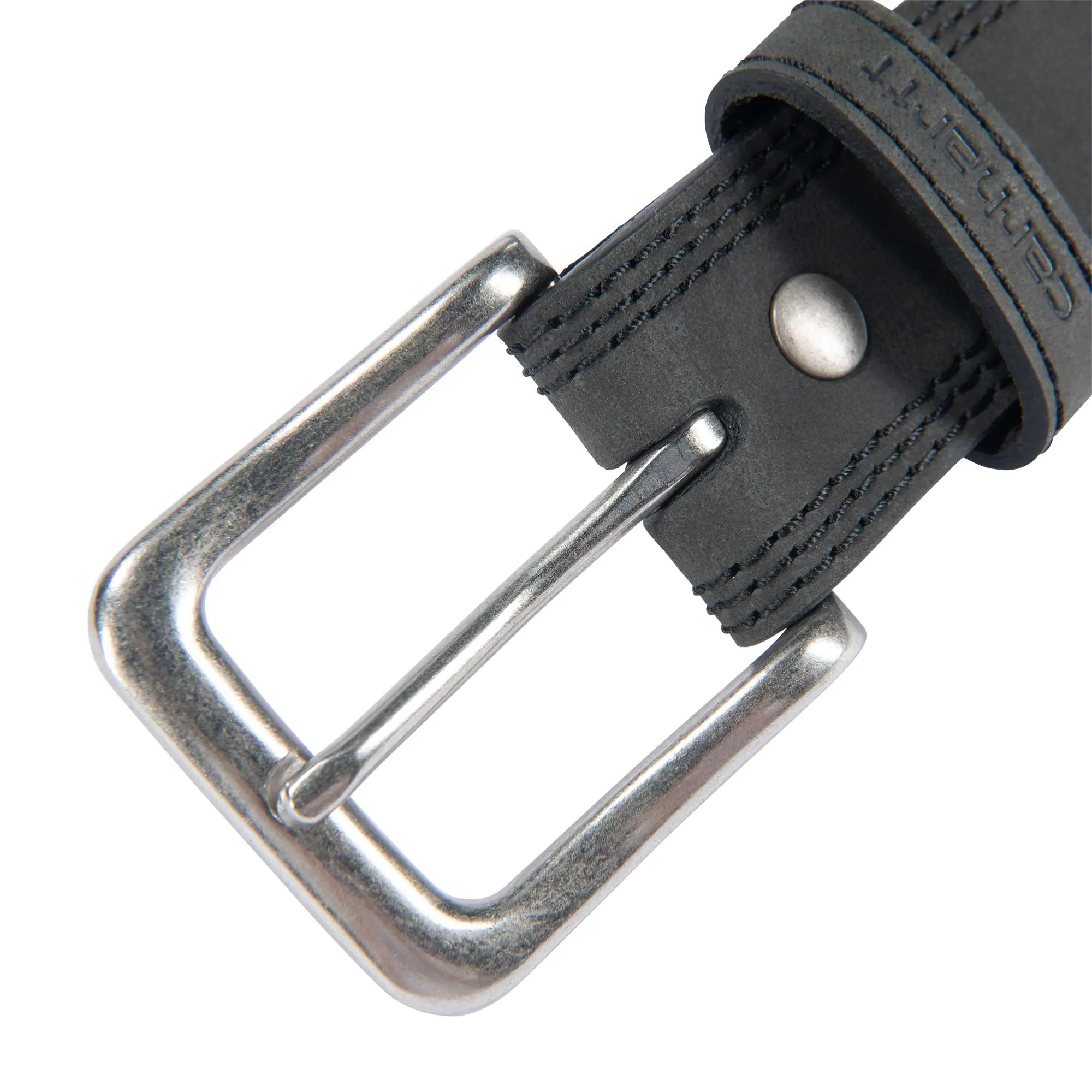 Leather Triple Stitch Belt