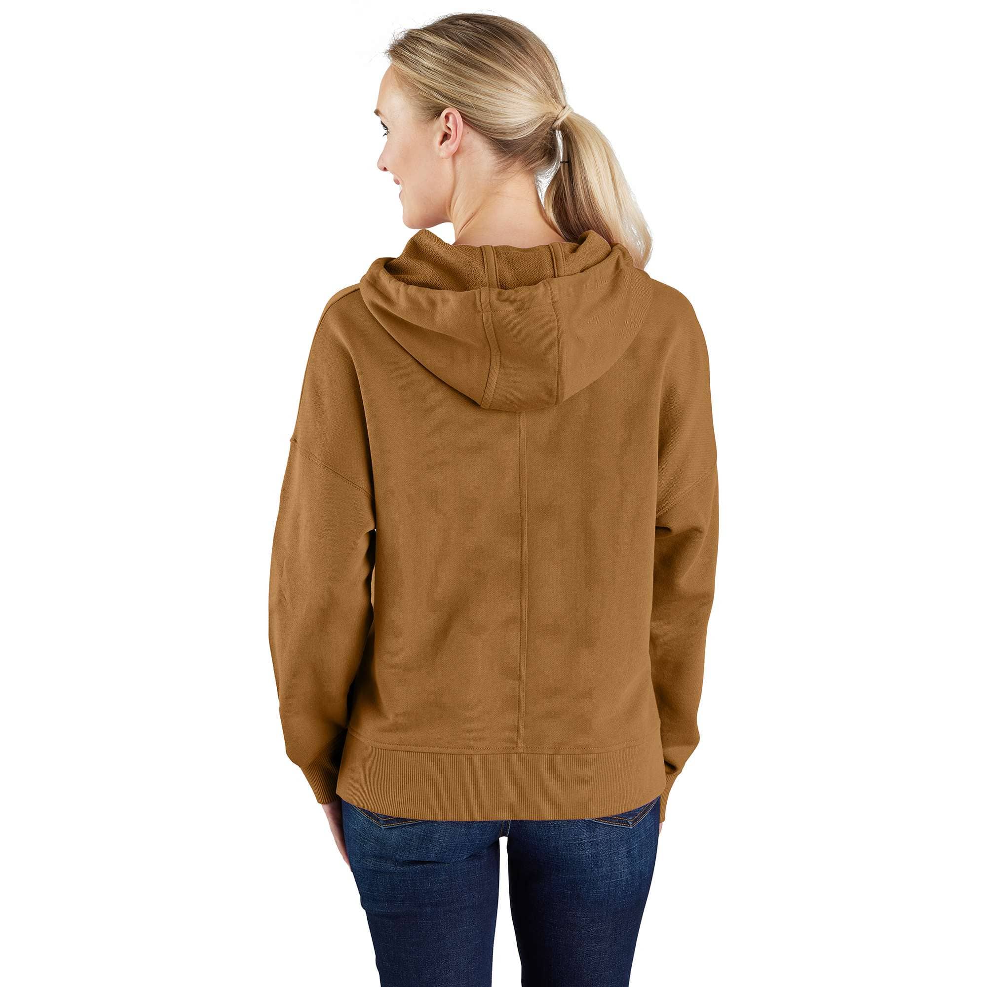 Women's TENCEL™ Fiber Series Loose Fit Graphic Hooded Sweatshirt