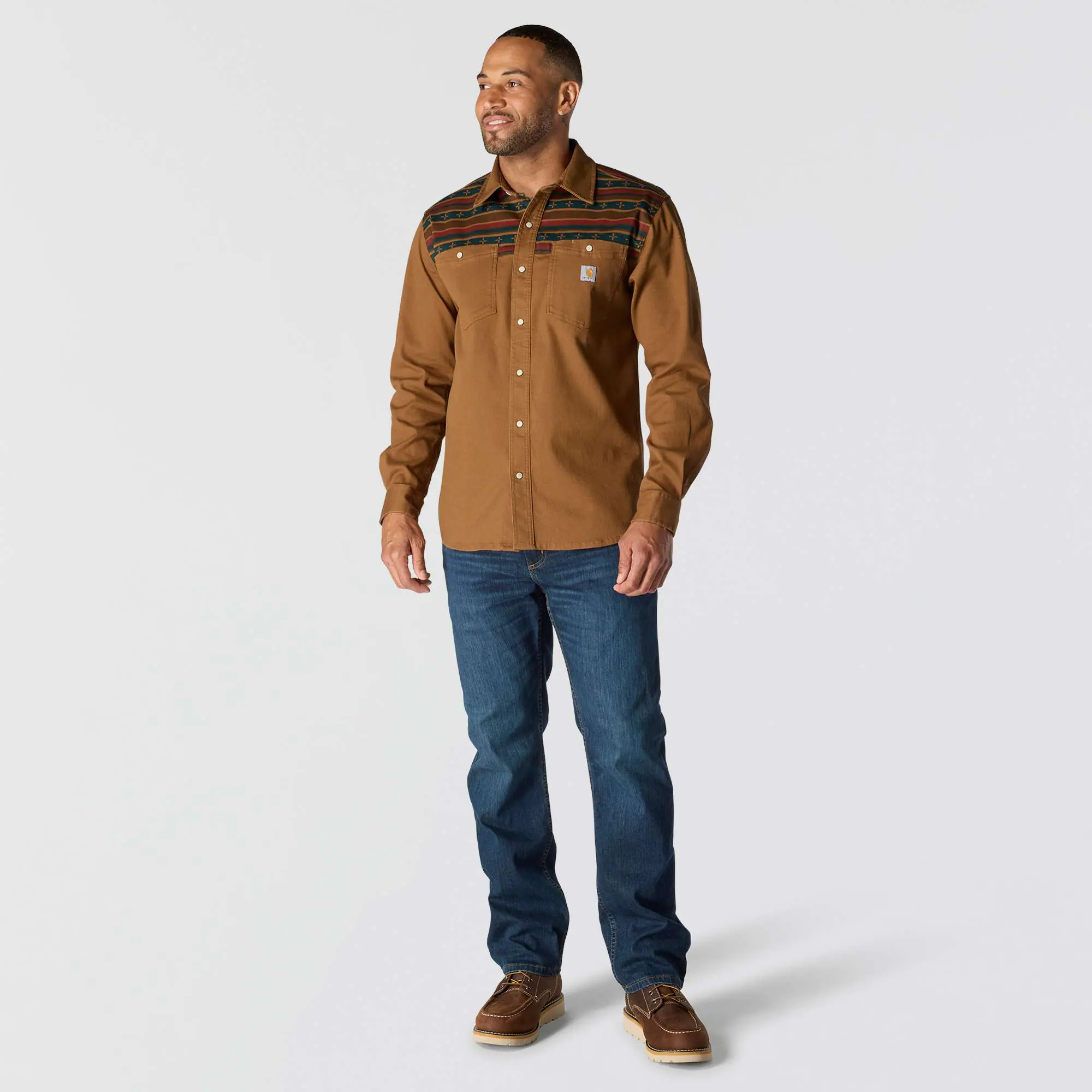 Montana Rugged Flex™ Relaxed Fit Corduroy Long-Sleeve Shirt