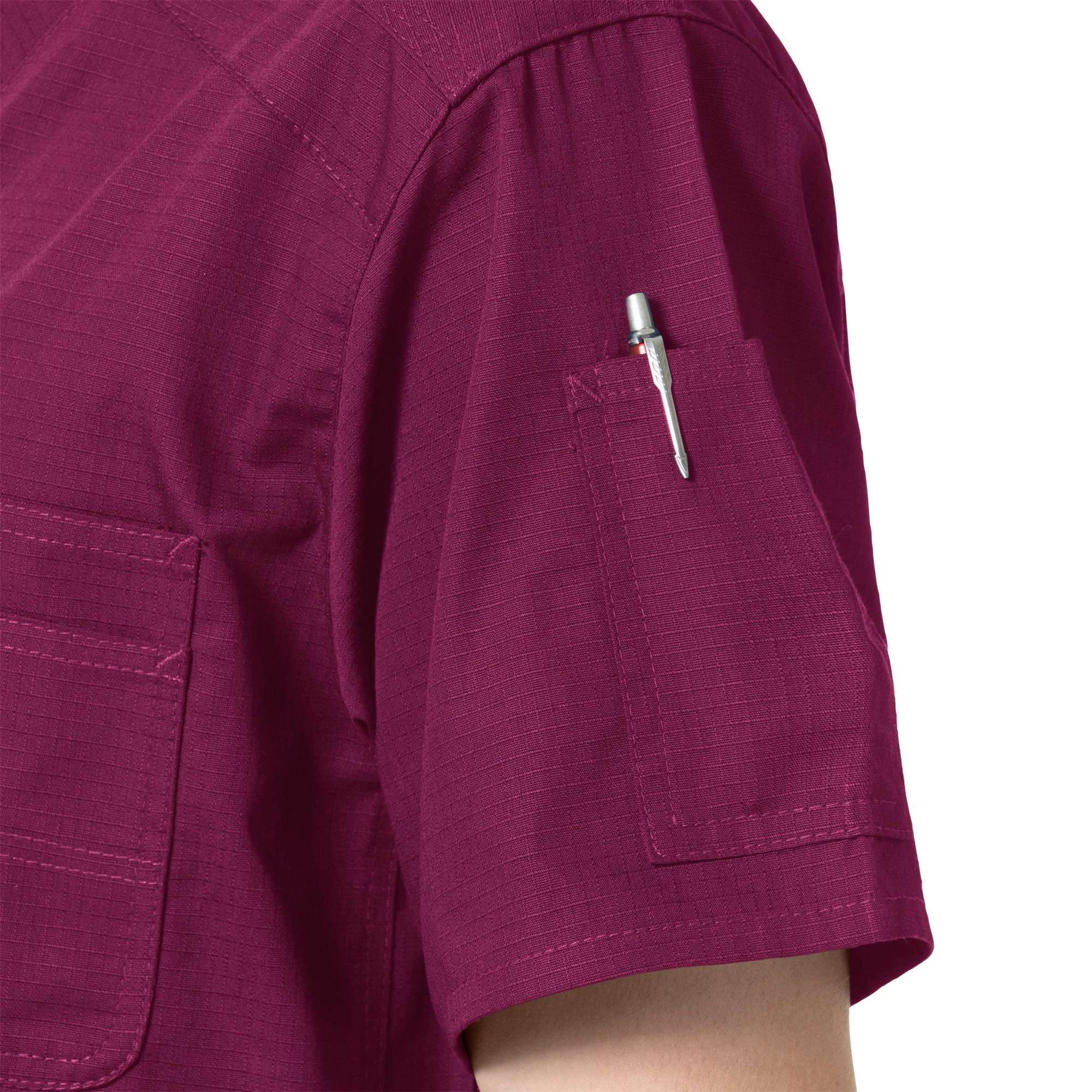 Rugged Flex® Ripstop Chest Pocket Scrub Top