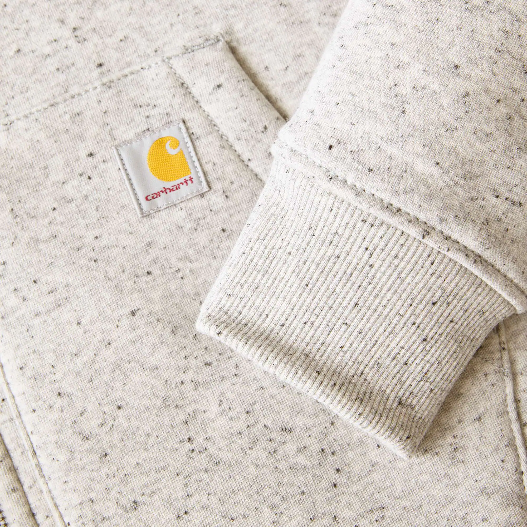 Women's Relaxed Fit Midweight Sherpa-Lined Full-Zip Sweatshirt