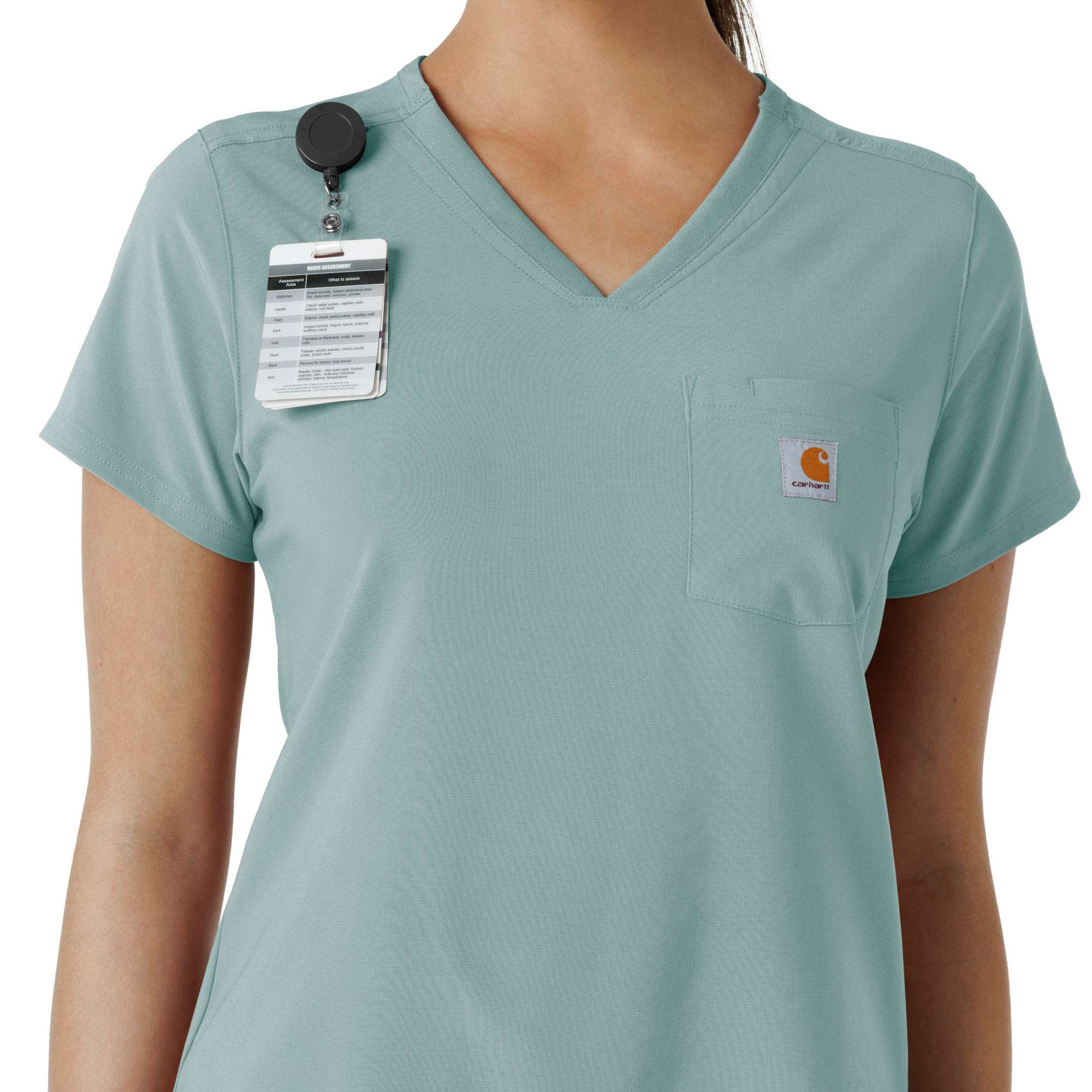 Women's Force Cross-Flex  Tuck-In Scrub Top