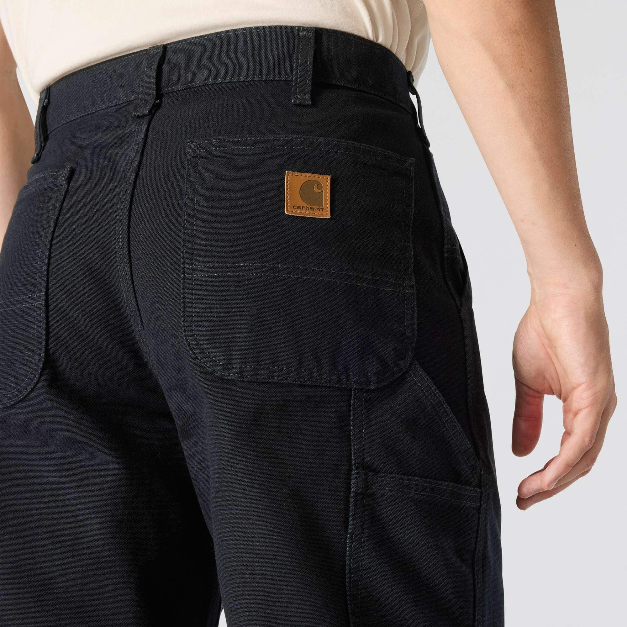 Loose Straight Washed Duck Dungaree