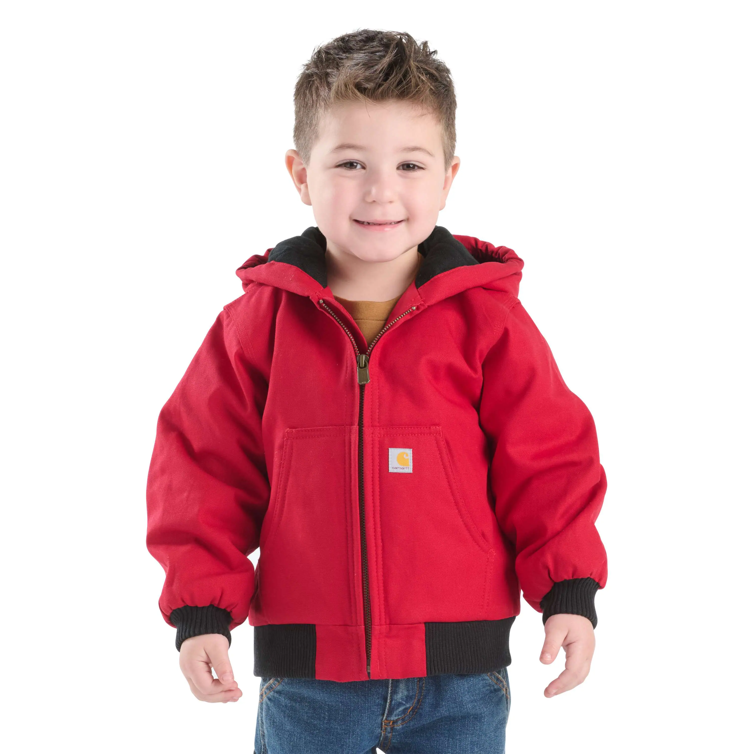 Boys' Canvas Insulated Hooded Active Jac (Baby/Toddler)