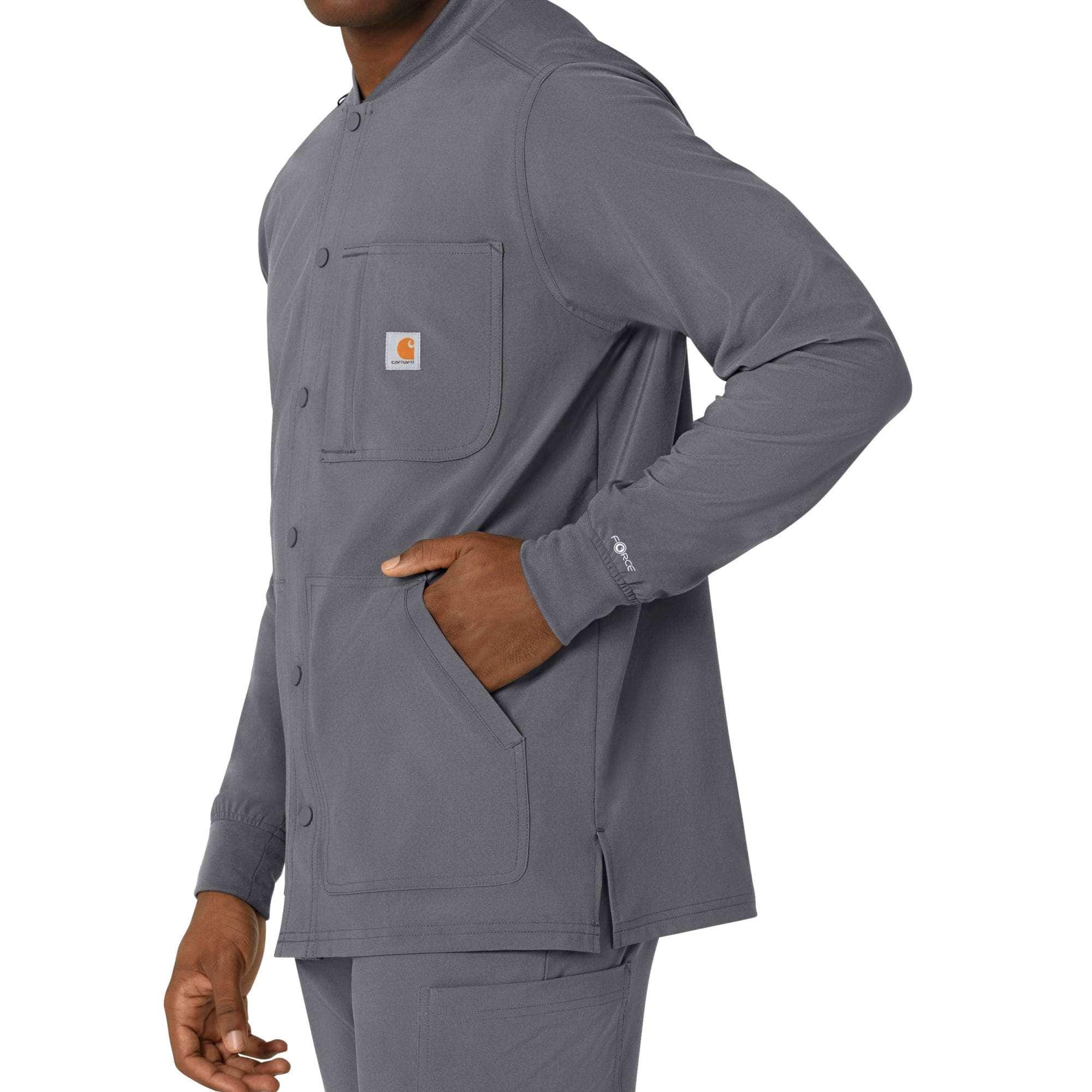 Force Cross-Flex Men's Shirt Scrub Jacket