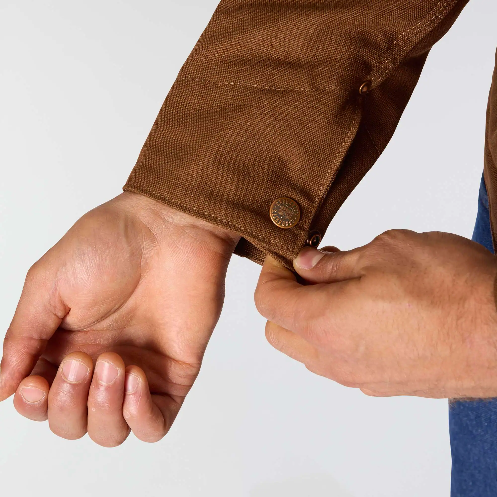 Crafted Series Duck Sherpa Lined Chore Jacket