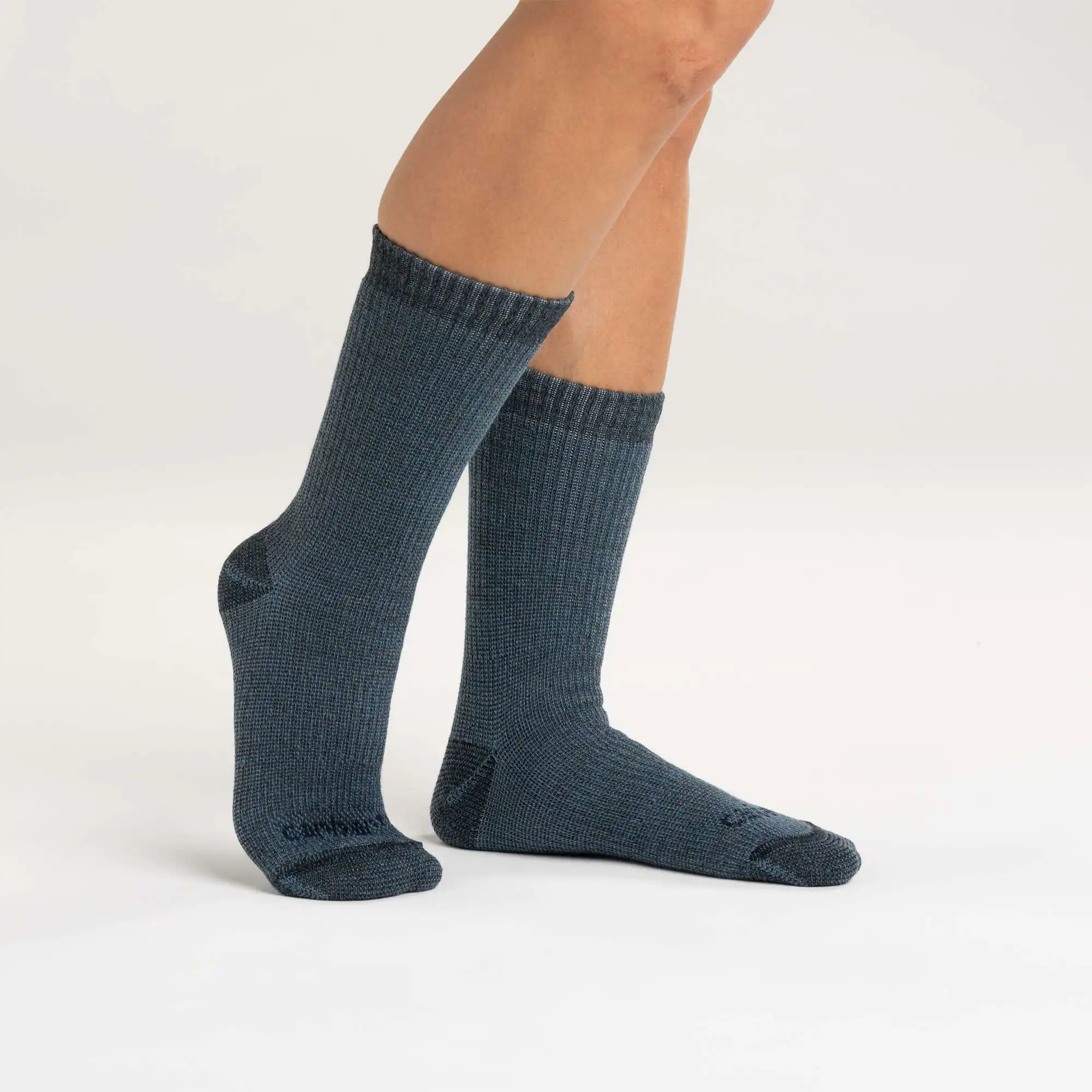 Women's Heavyweight Synthetic-Wool Blend Crew Sock 4-Pack