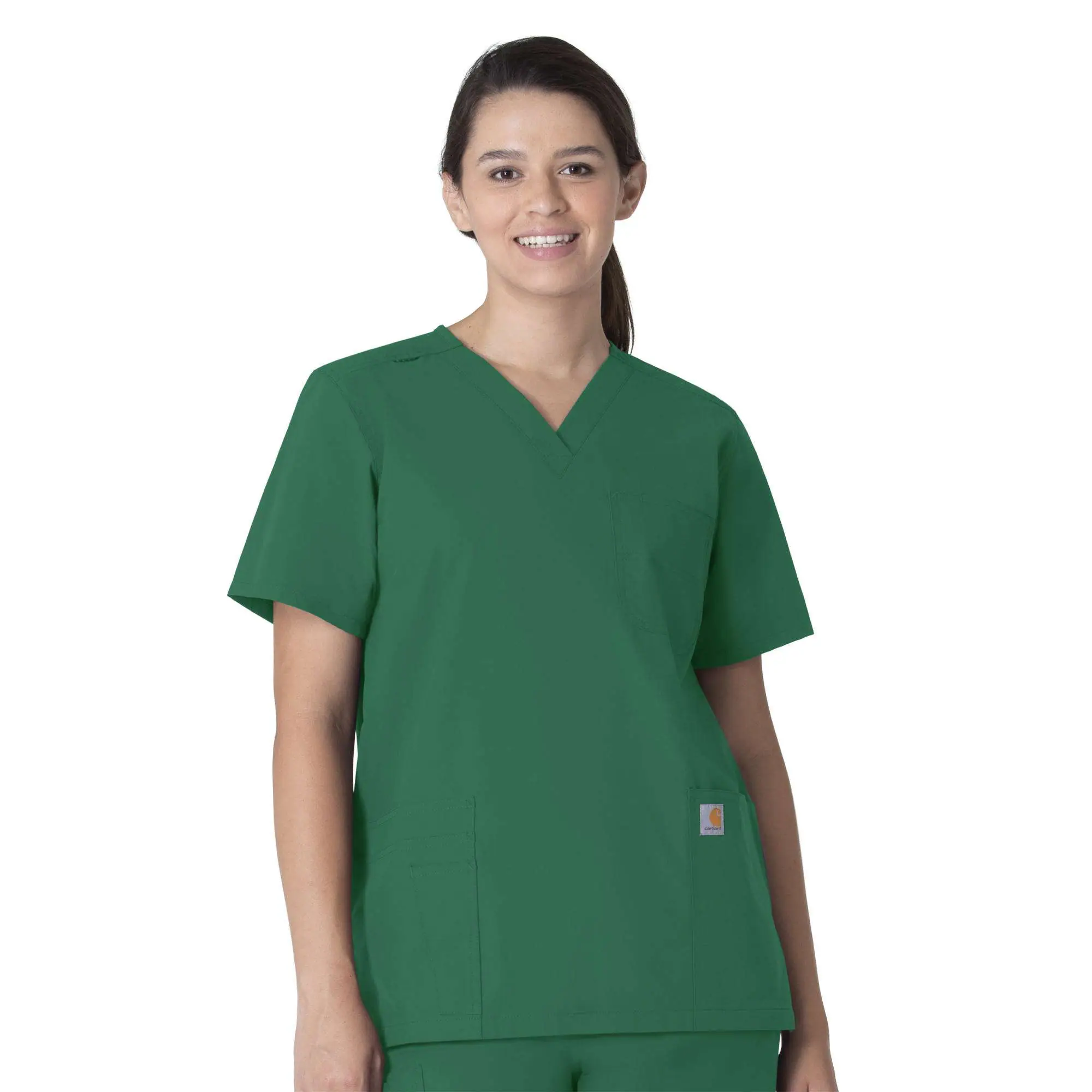 Unisex Force Essentials V-Neck 6-Pocket Scrub Top