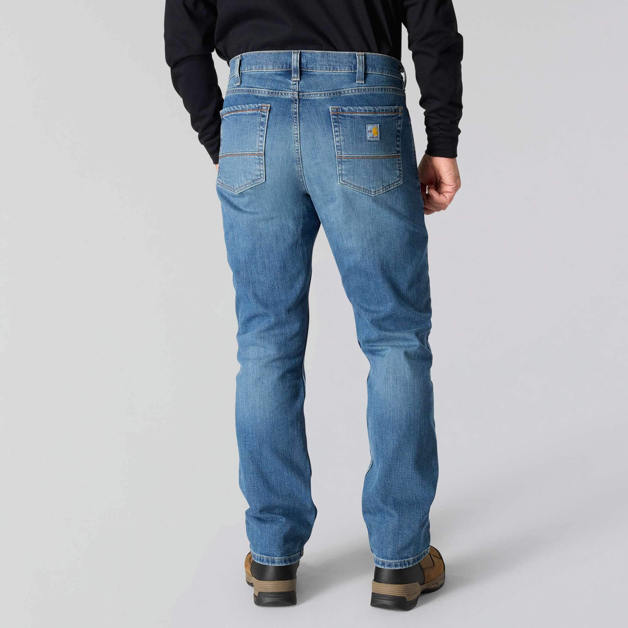 Flame-Resistant  Rugged Flex® Relaxed Fit 5 Pocket Jean