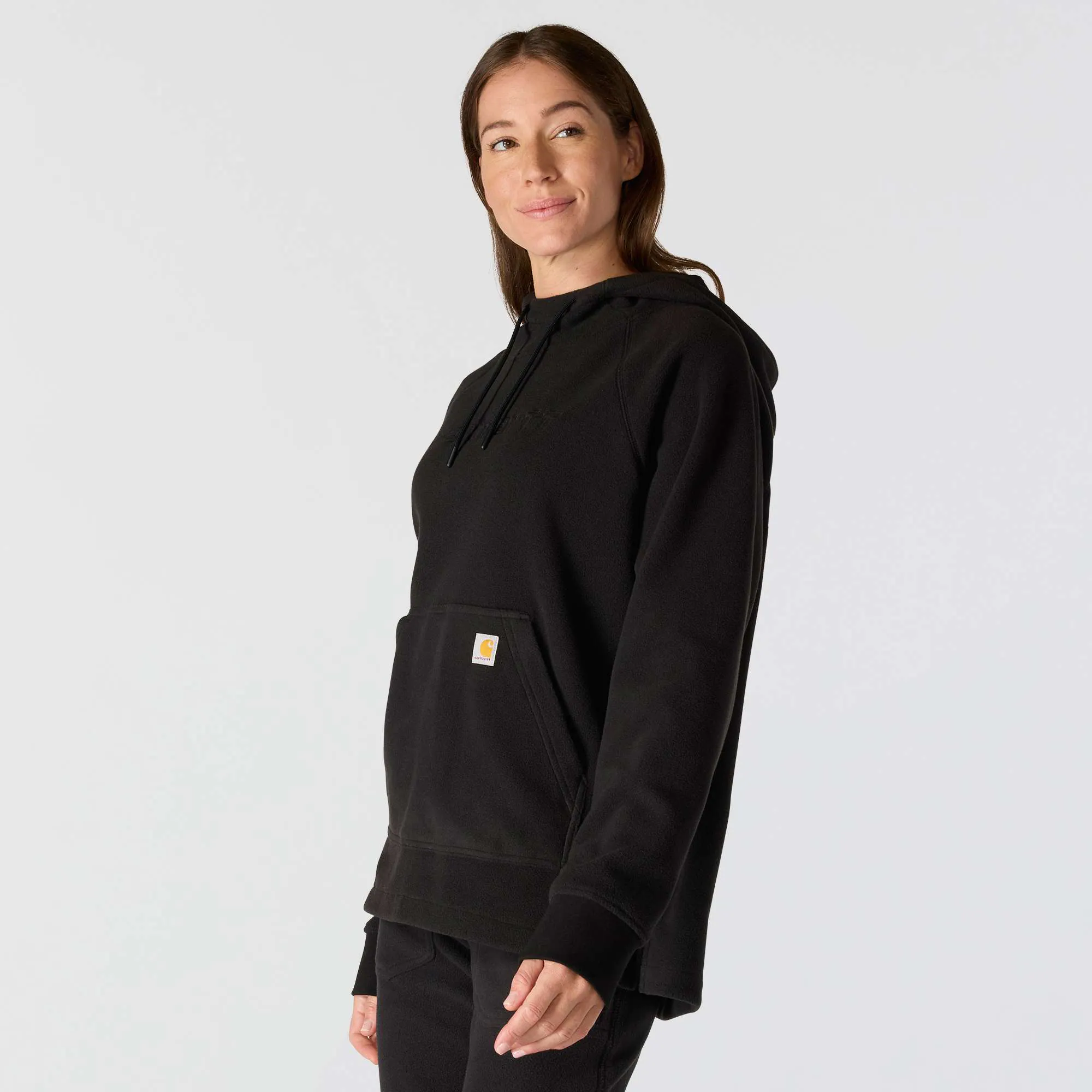 Women's Carhartt Force® Force Oversized-Fit Fleece Hooded Sweatshirt