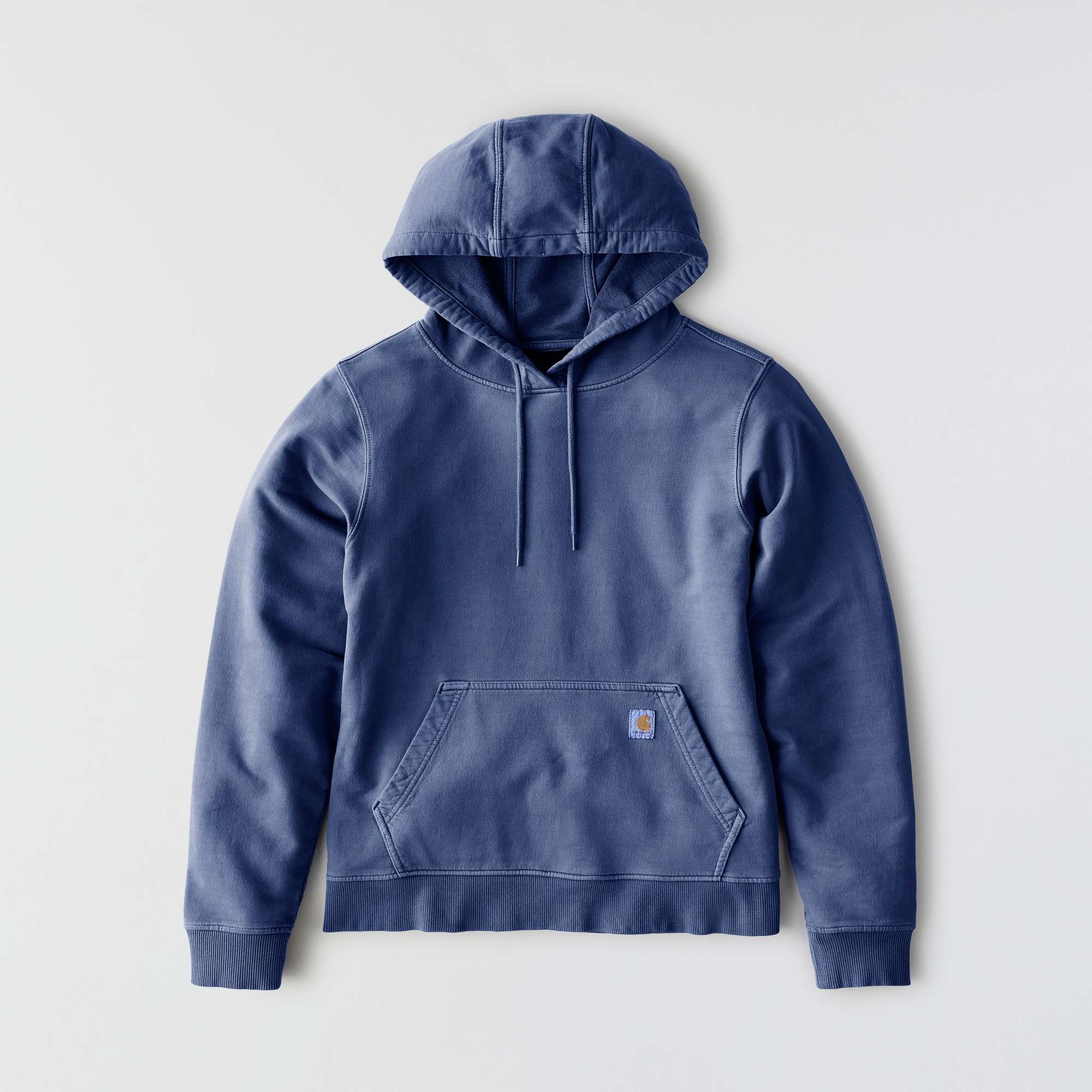 Women's Relaxed Fit Midweight Garment Dye French Terry Hooded Sweatshirt