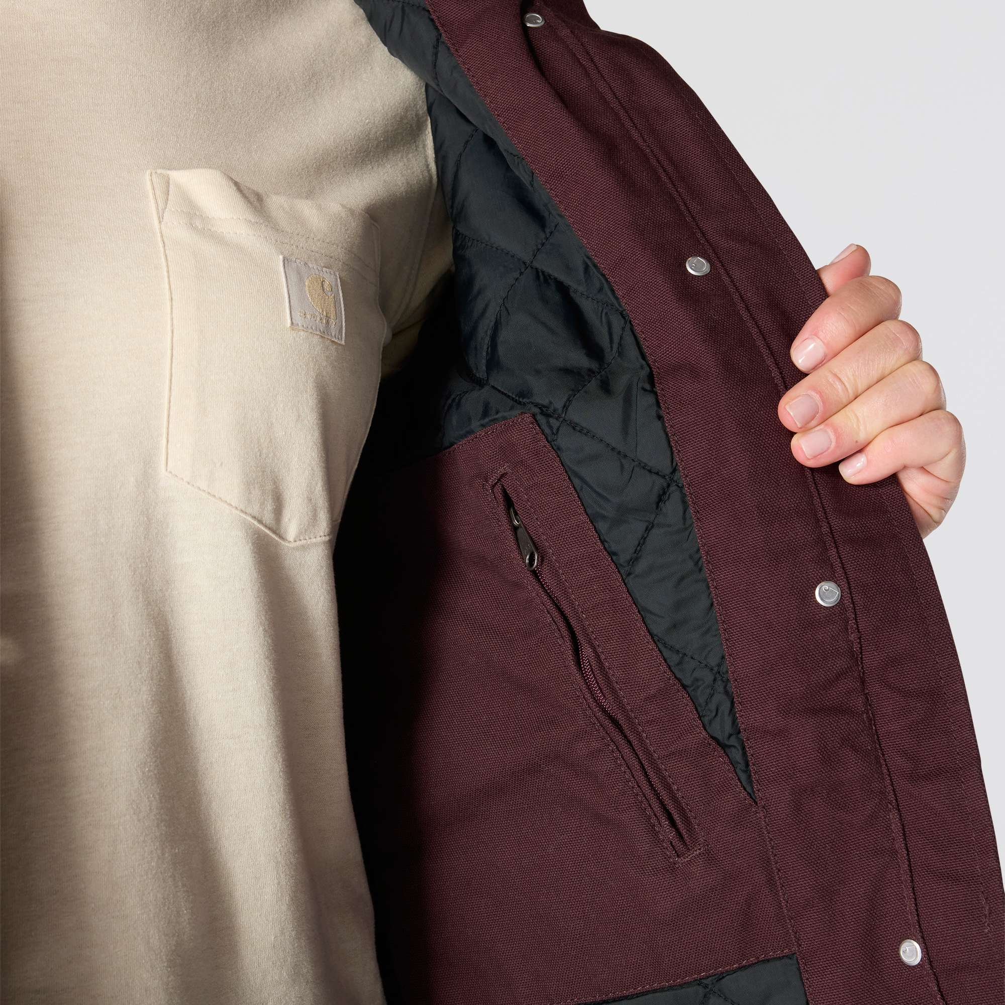 Women's Field Jacket - Loose Fit - 2 Warmer Rating