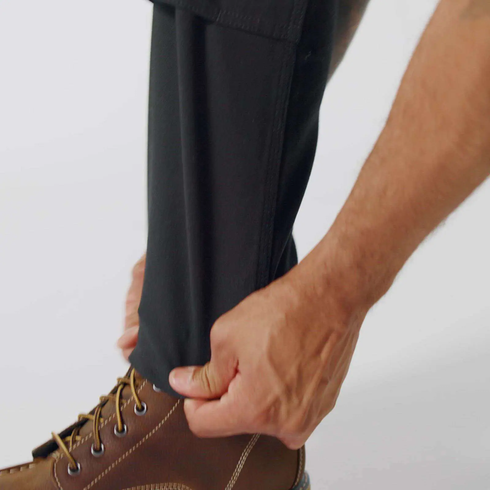 Slim Tapered Rugged Flex Duck Double-Front Dungaree