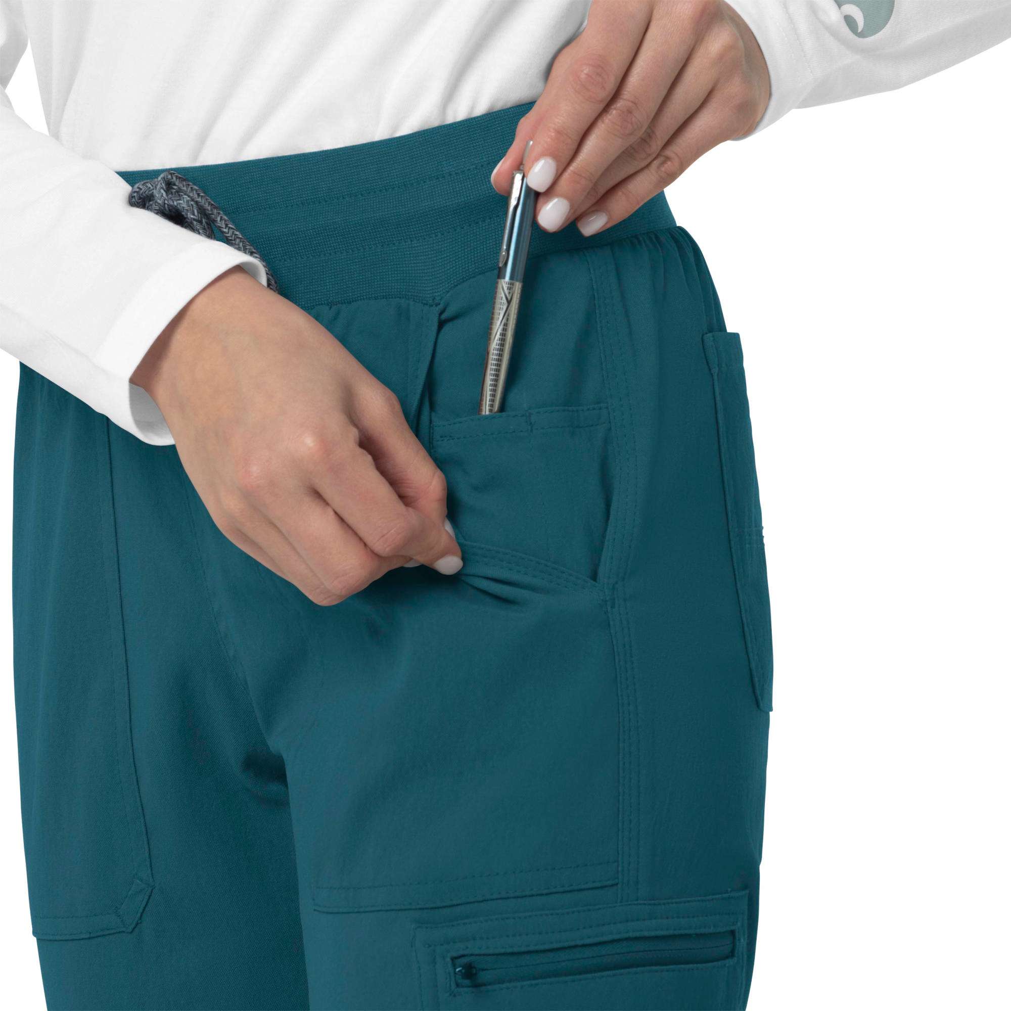 Women's Rugged Flex® Peak  Slim Leg Scrub Pant