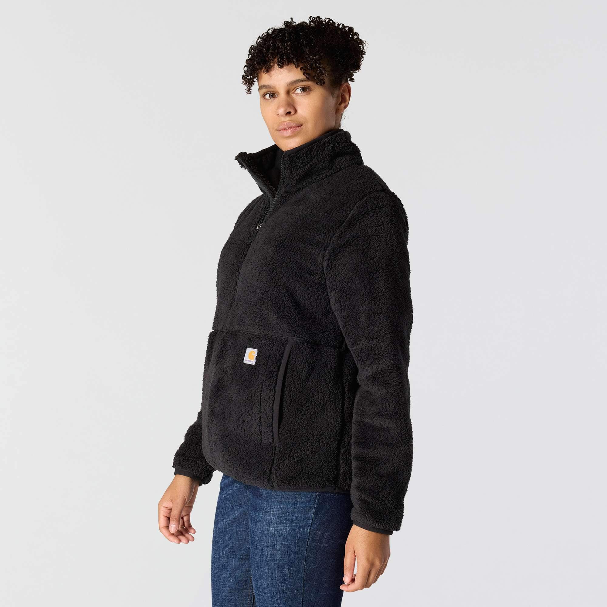 Women's Loose Fit Fleece Pullover - 3 Warmest Rating