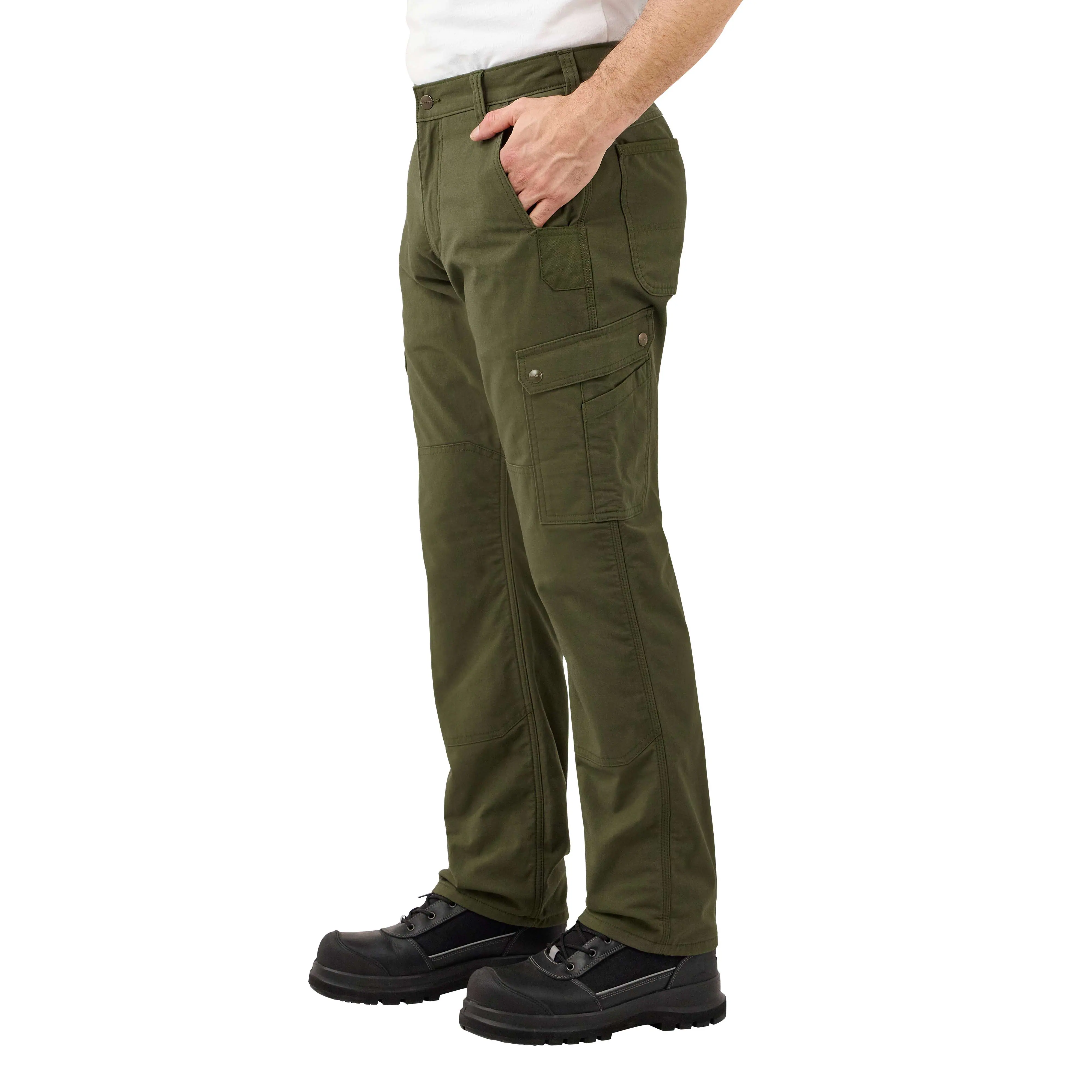 Relaxed Straight Ripstop Lined Cargo Pant