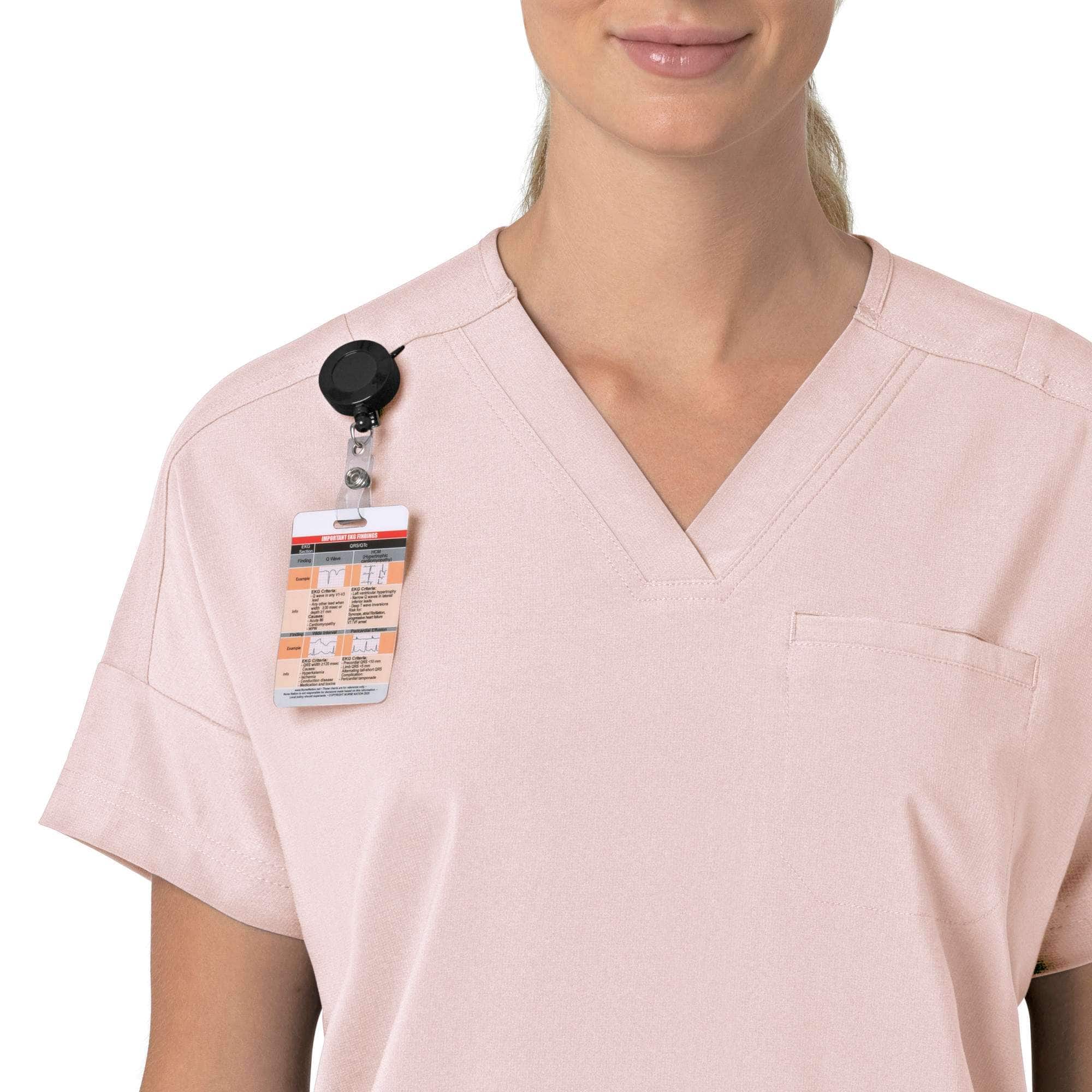 Women's Force Cross-Flex  Oversized V-Neck Scrub Top